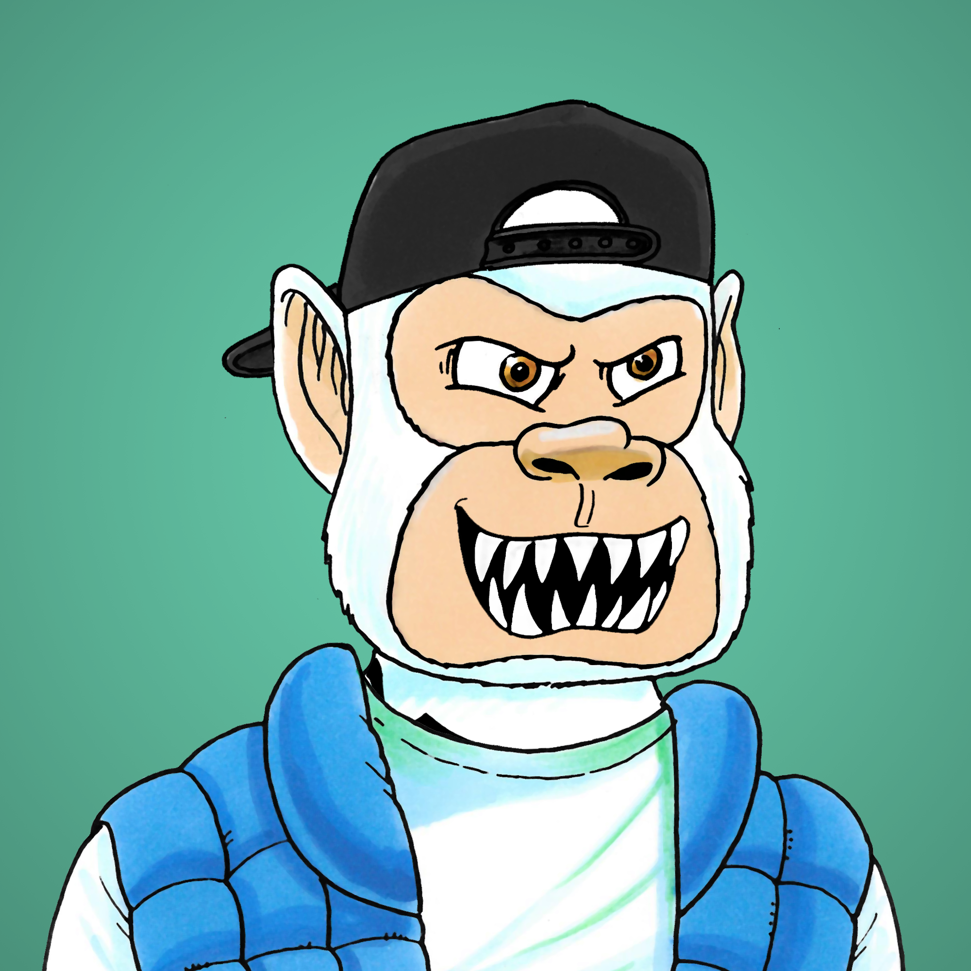 George Trosley - Jungle Freaks - Jungle Freak 765 - NFT # 765