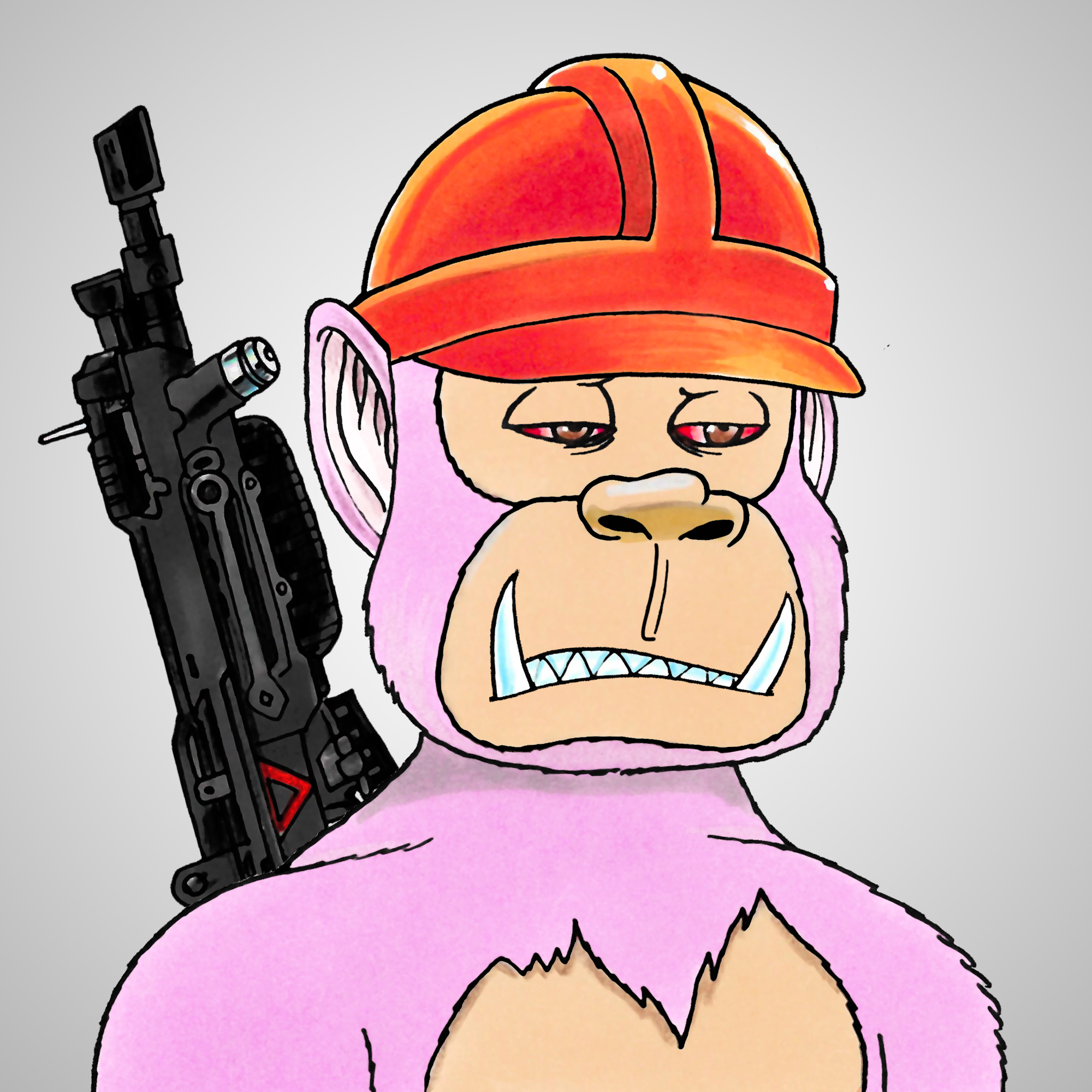 George Trosley - Jungle Freaks - Jungle Freak 7681 - NFT # 7681