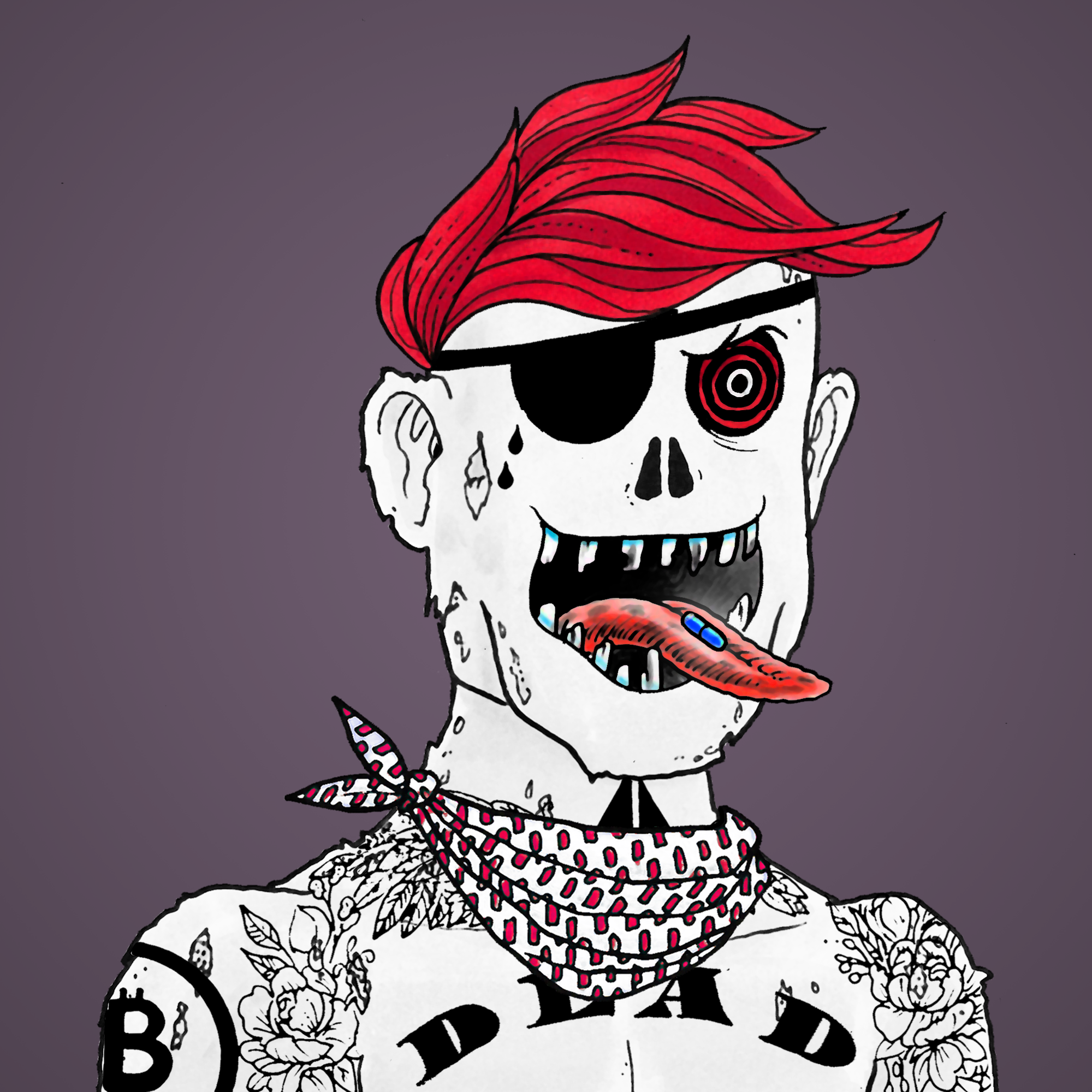 George Trosley - Jungle Freaks - Jungle Freak 769 - NFT # 769