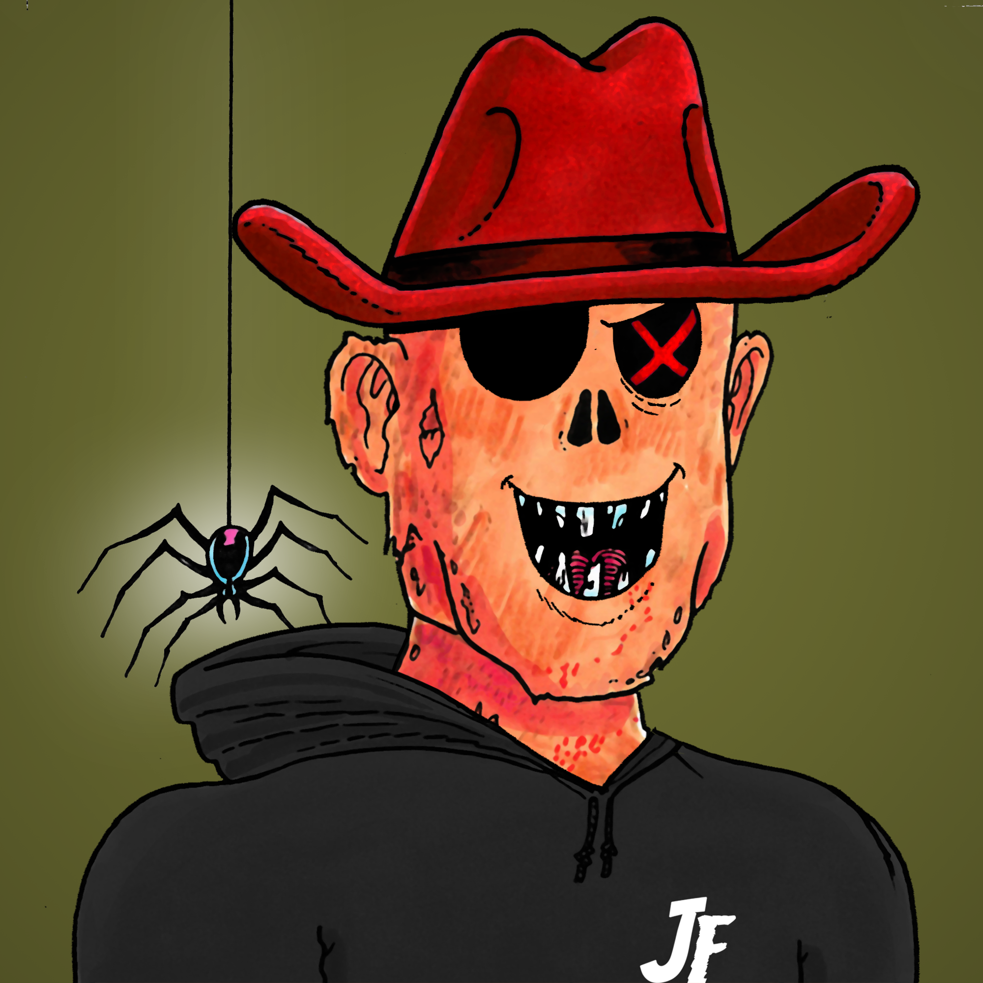 George Trosley - Jungle Freaks - Jungle Freak 7697 - NFT # 7697