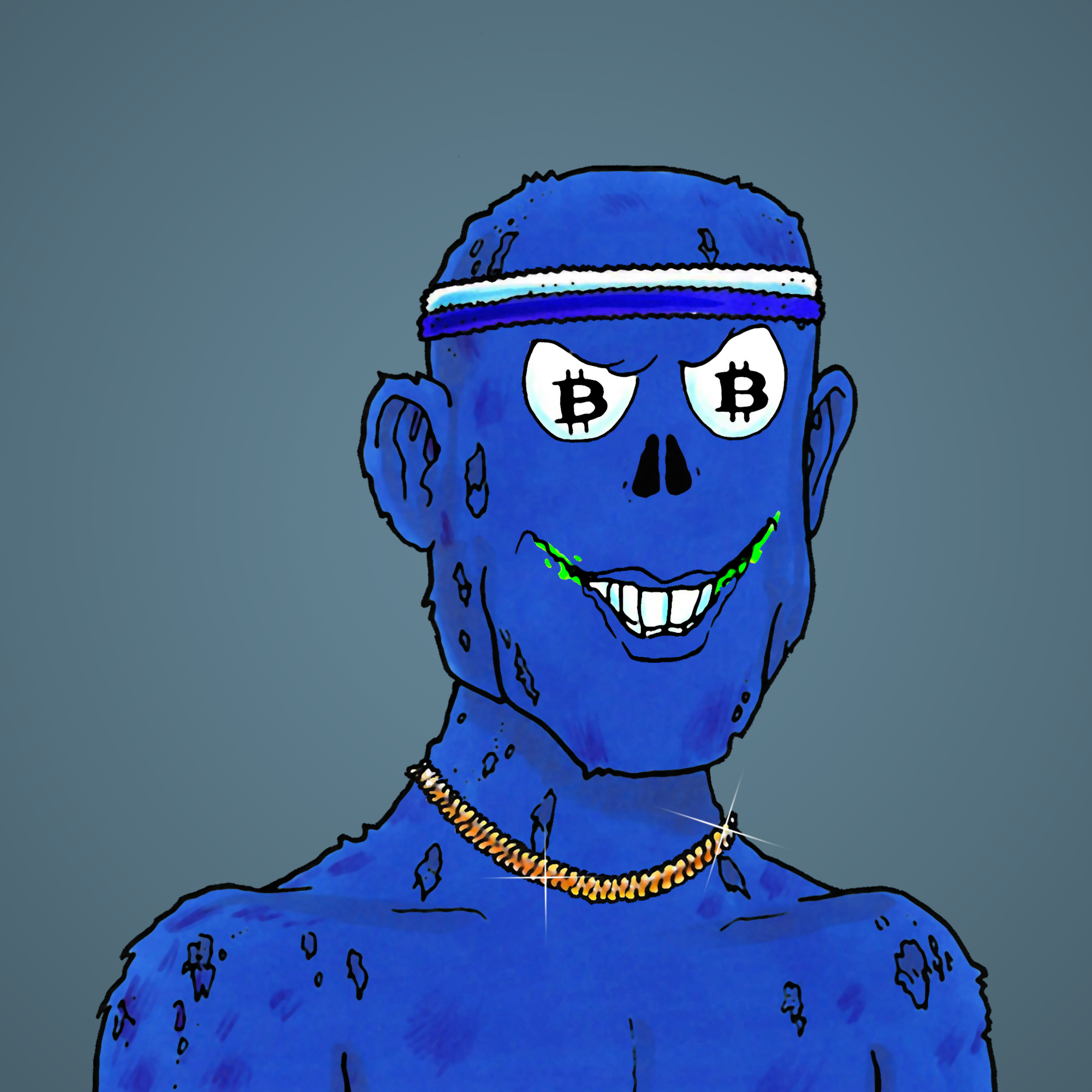 George Trosley - Jungle Freaks - Jungle Freak 7699 - NFT # 7699