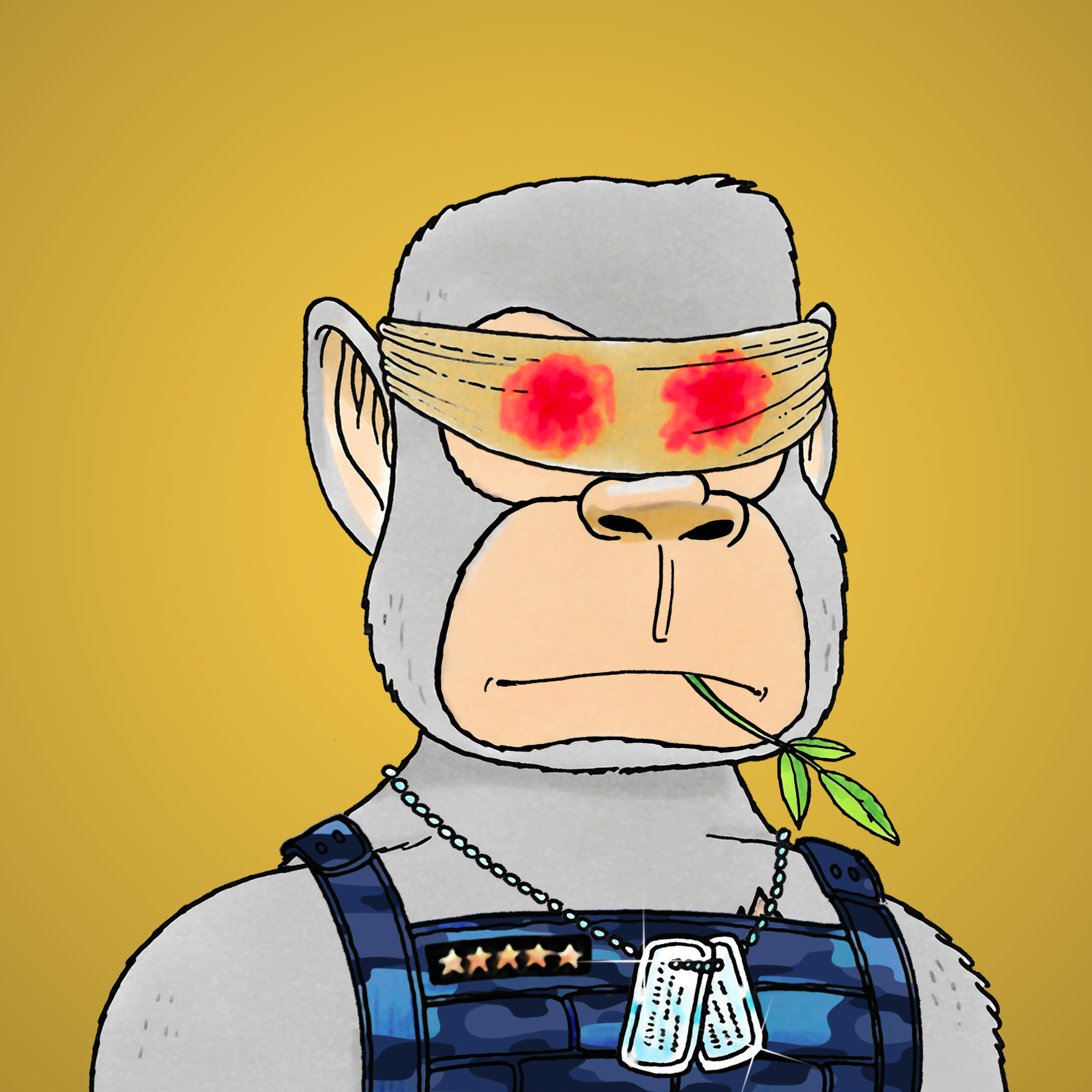 George Trosley - Jungle Freaks - Jungle Freak 770 - NFT # 770