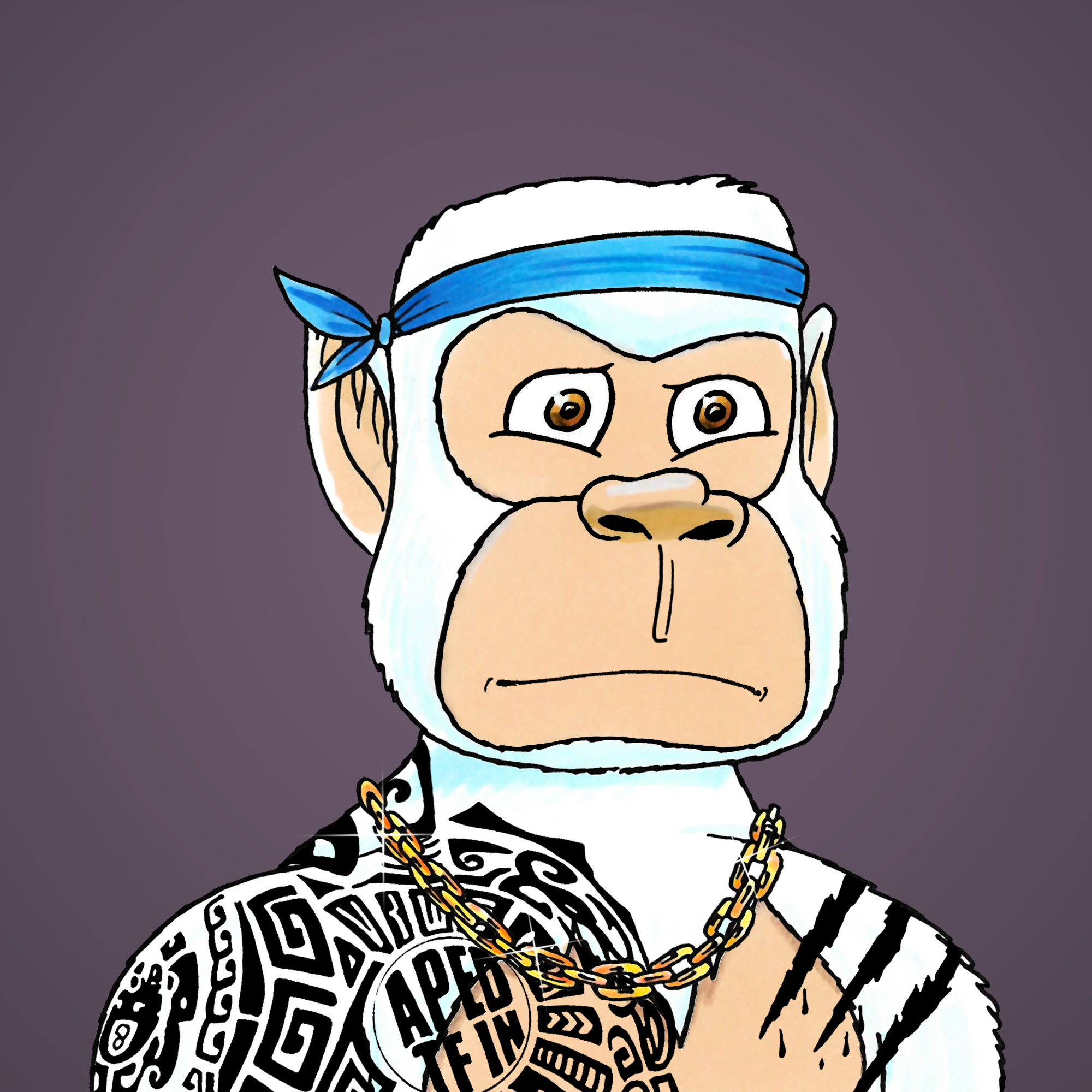 George Trosley - Jungle Freaks - Jungle Freak 7700 - NFT # 7700