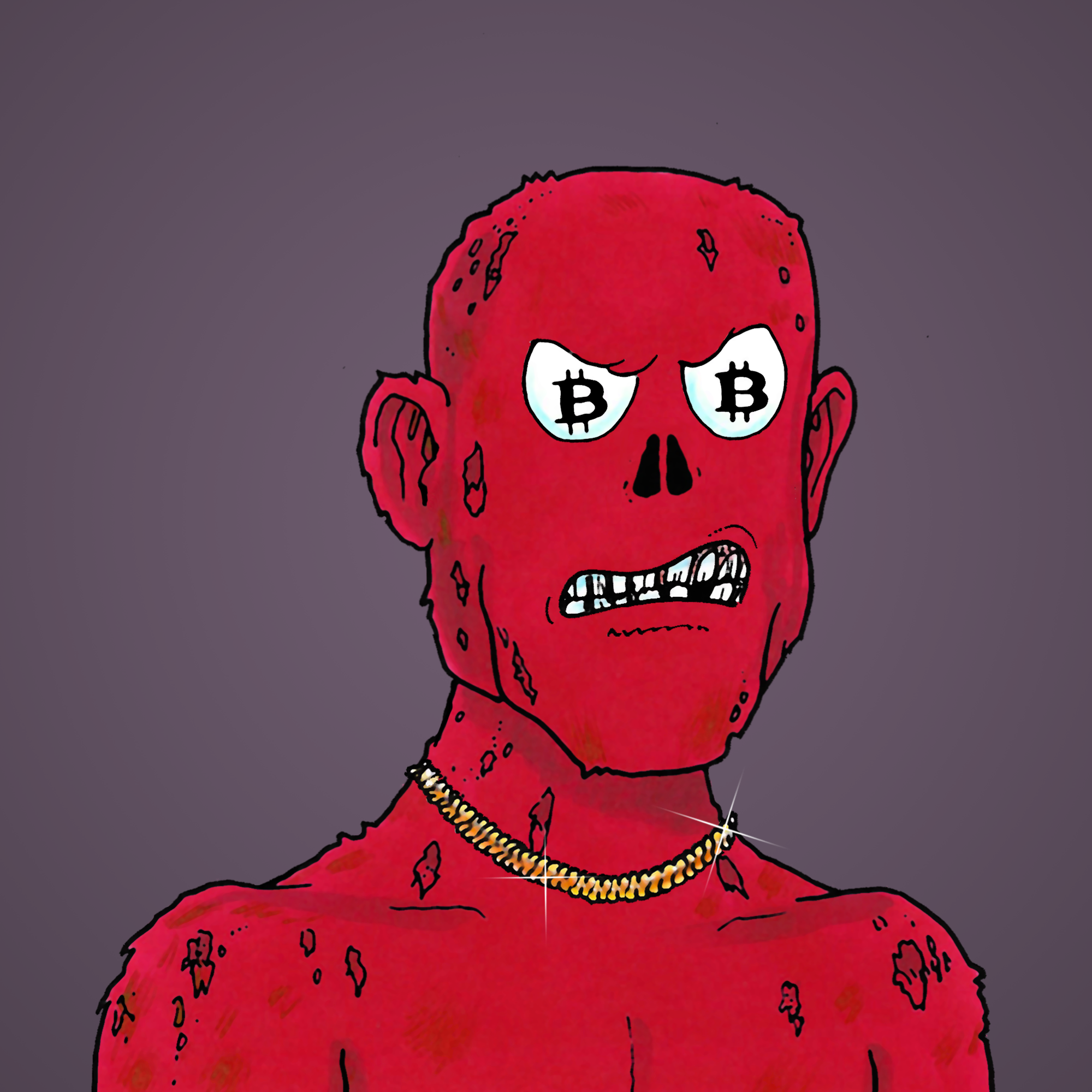 George Trosley - Jungle Freaks - Jungle Freak 7709 - NFT # 7709