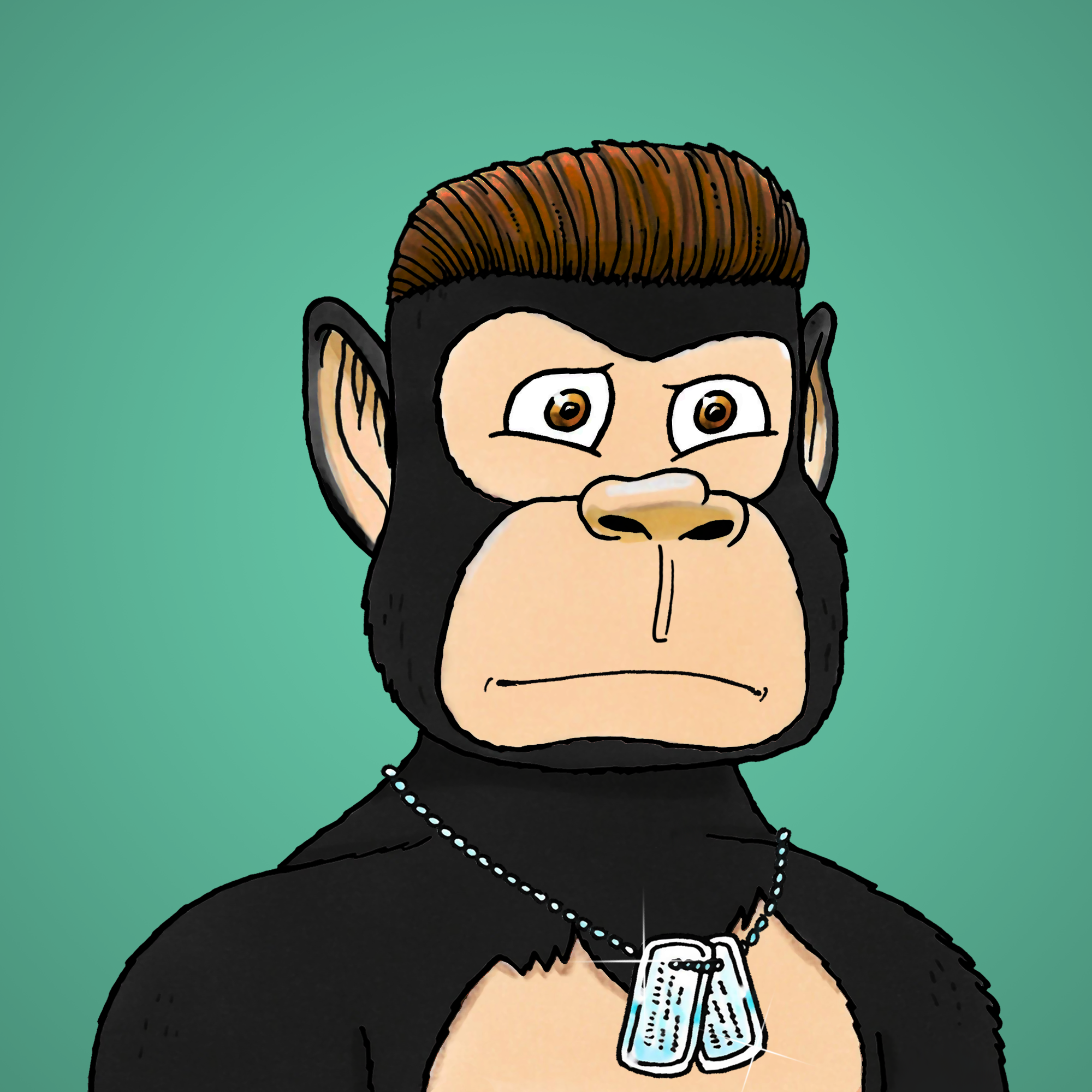 George Trosley - Jungle Freaks - Jungle Freak 7721 - NFT # 7721