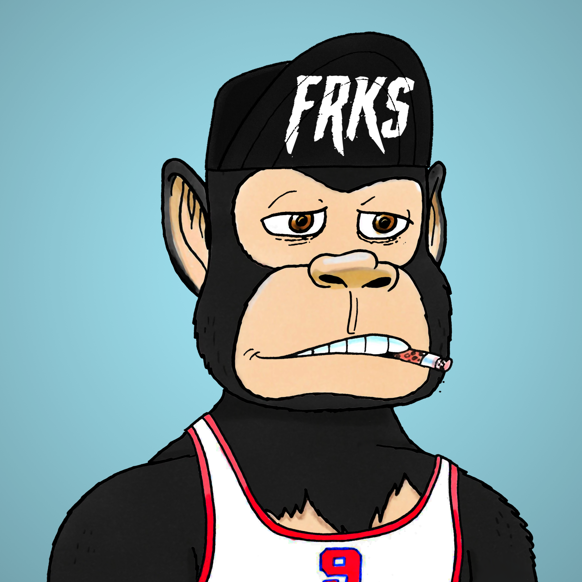 George Trosley - Jungle Freaks - Jungle Freak 7735 - NFT # 7735