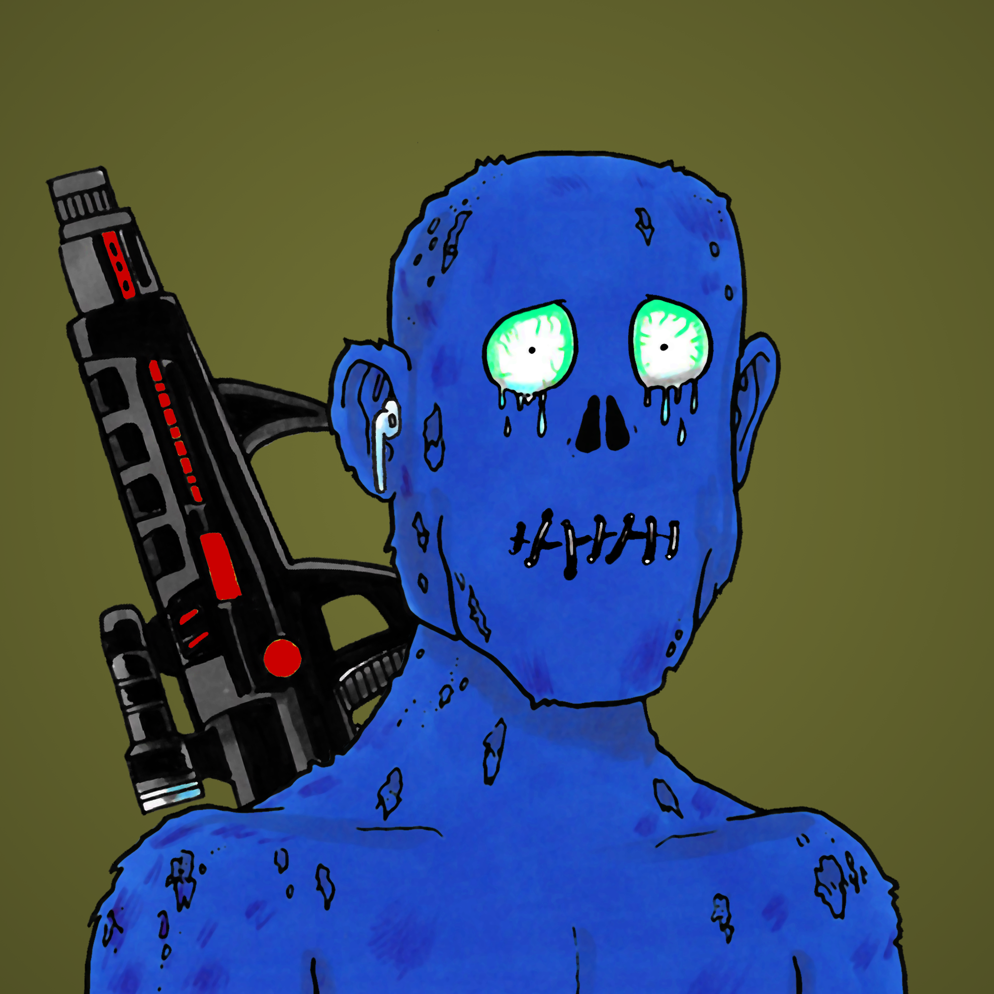 George Trosley - Jungle Freaks - Jungle Freak 776 - NFT # 776