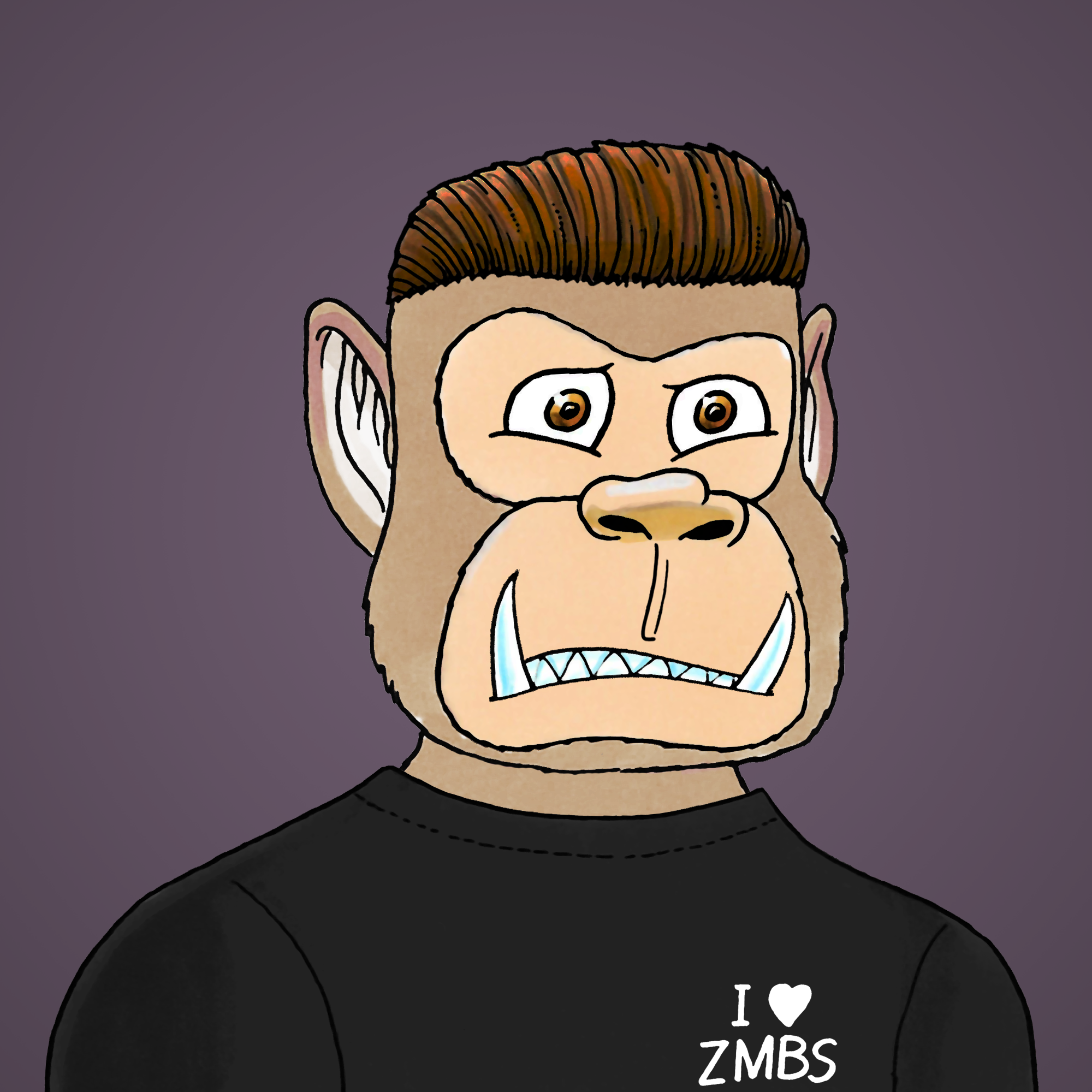 George Trosley - Jungle Freaks - Jungle Freak 7765 - NFT # 7765