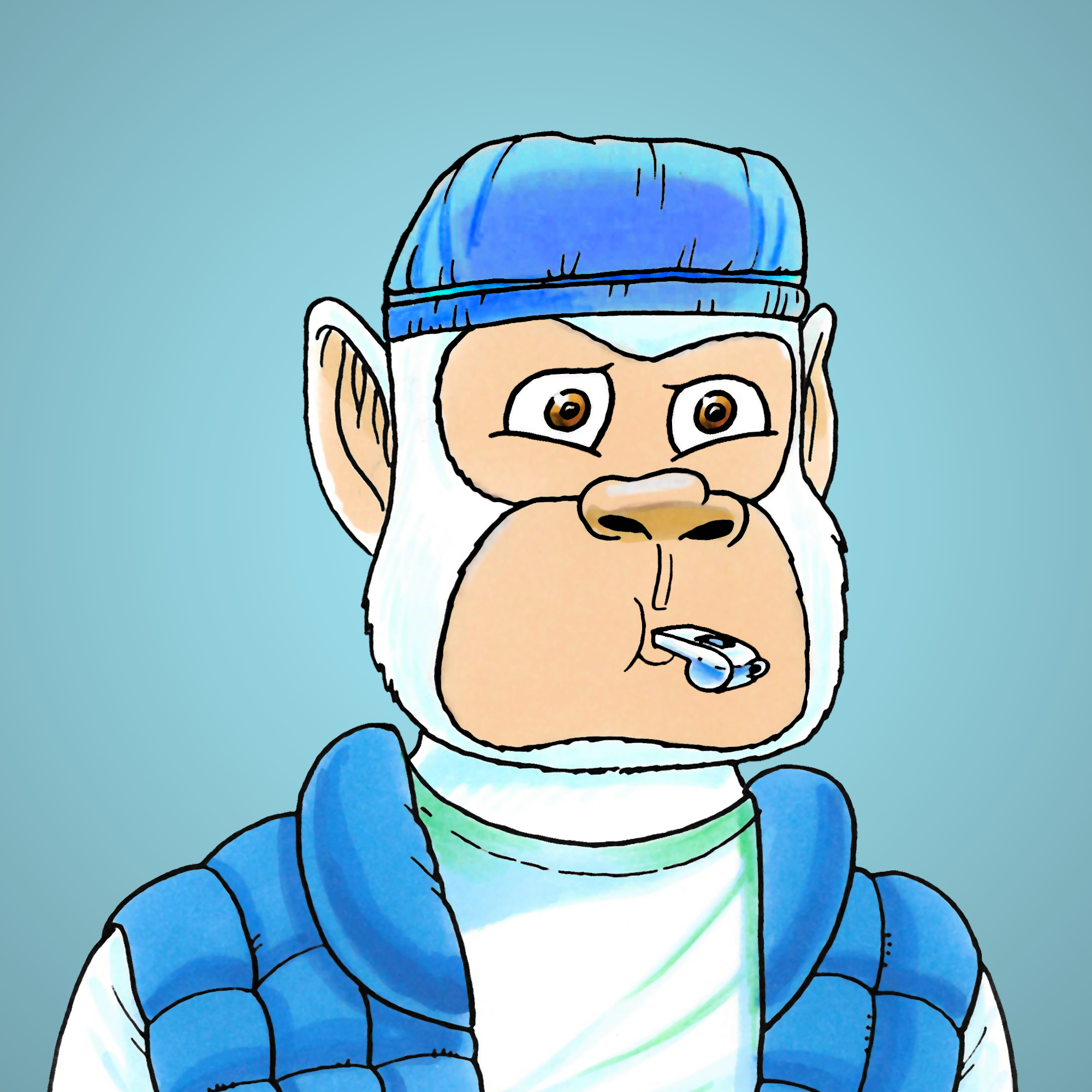 George Trosley - Jungle Freaks - Jungle Freak 7783 - NFT # 7783