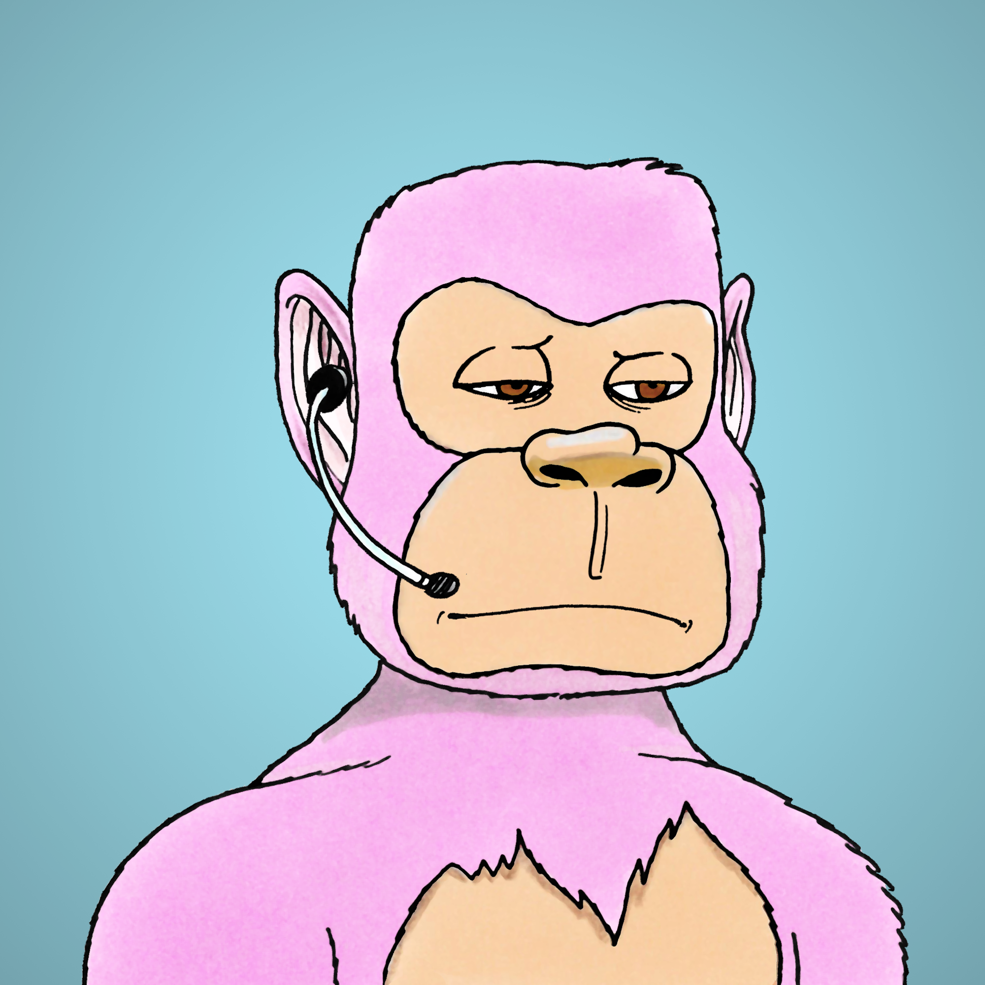 George Trosley - Jungle Freaks - Jungle Freak 7784 - NFT # 7784