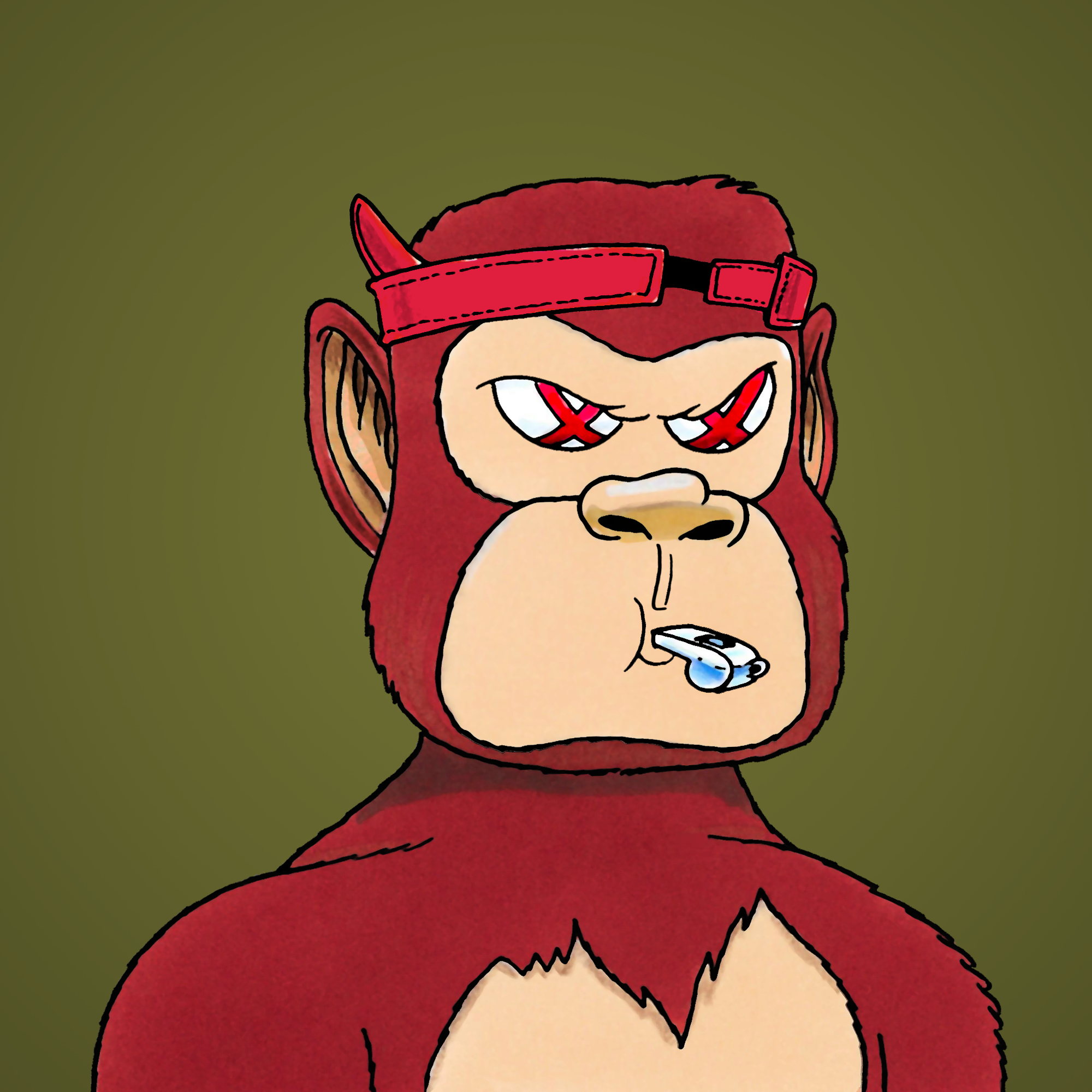 George Trosley - Jungle Freaks - Jungle Freak 7789 - NFT # 7789