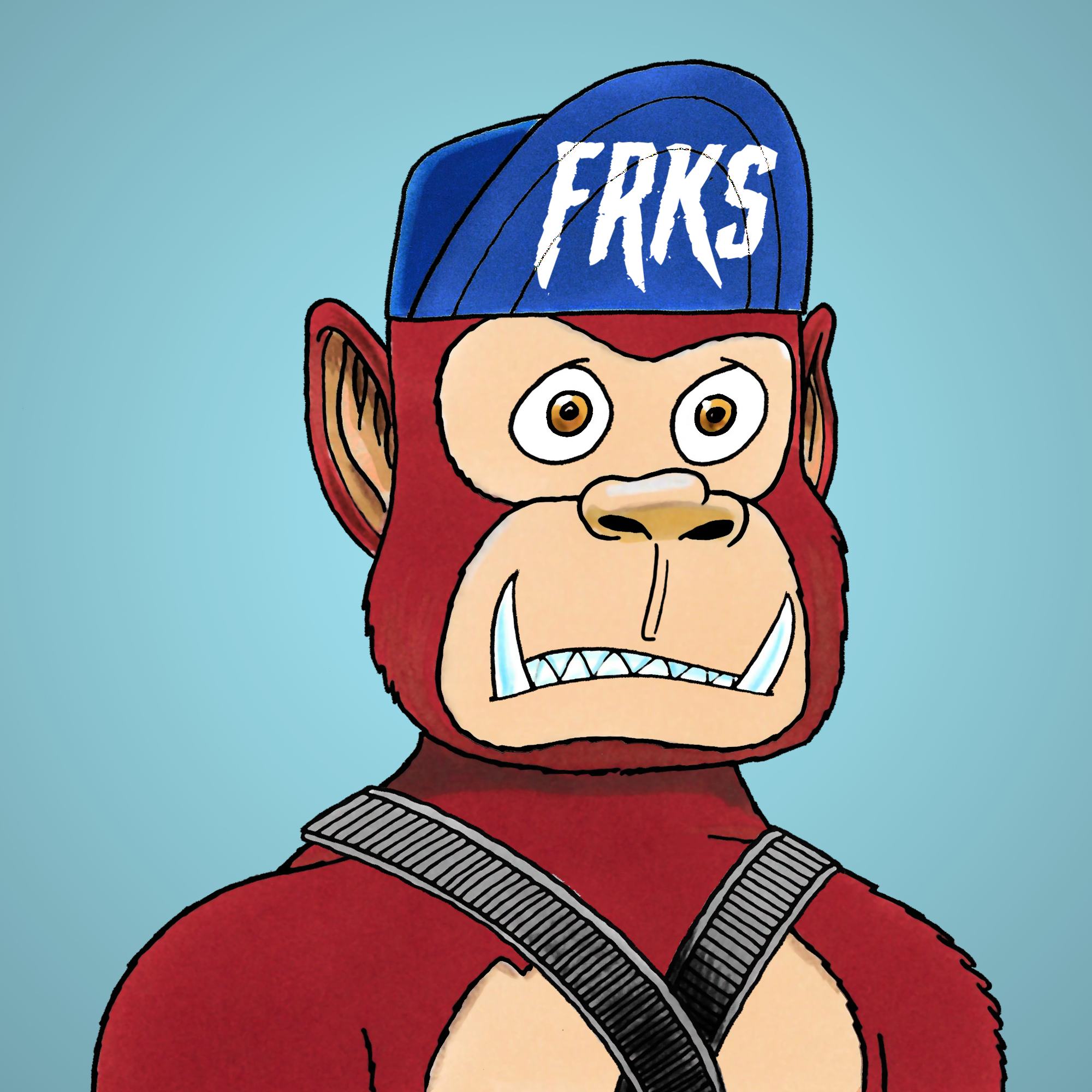 George Trosley - Jungle Freaks - Jungle Freak 7792 - NFT # 7792