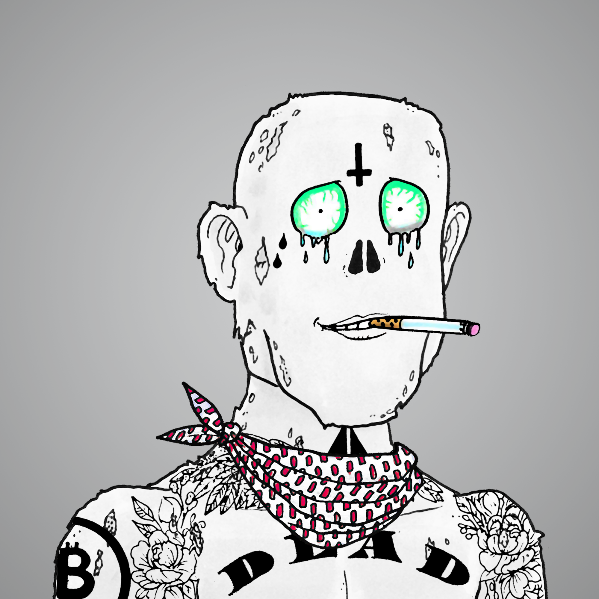 George Trosley - Jungle Freaks - Jungle Freak 78 - NFT # 78