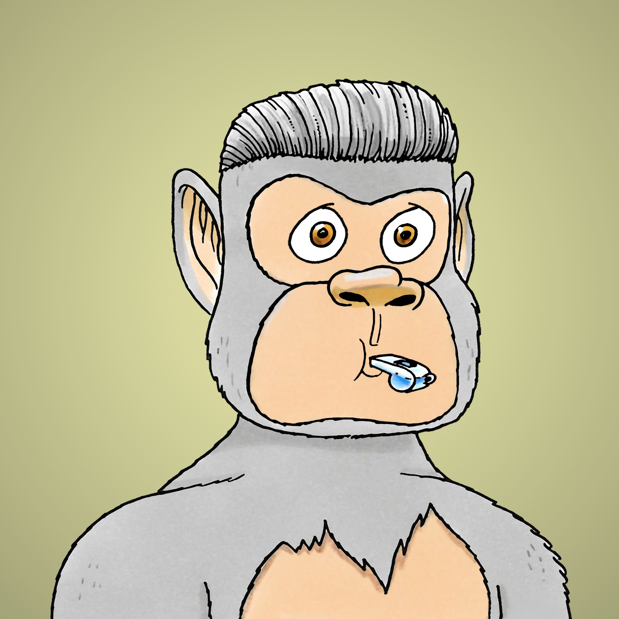 George Trosley - Jungle Freaks - Jungle Freak 7816 - NFT # 7816