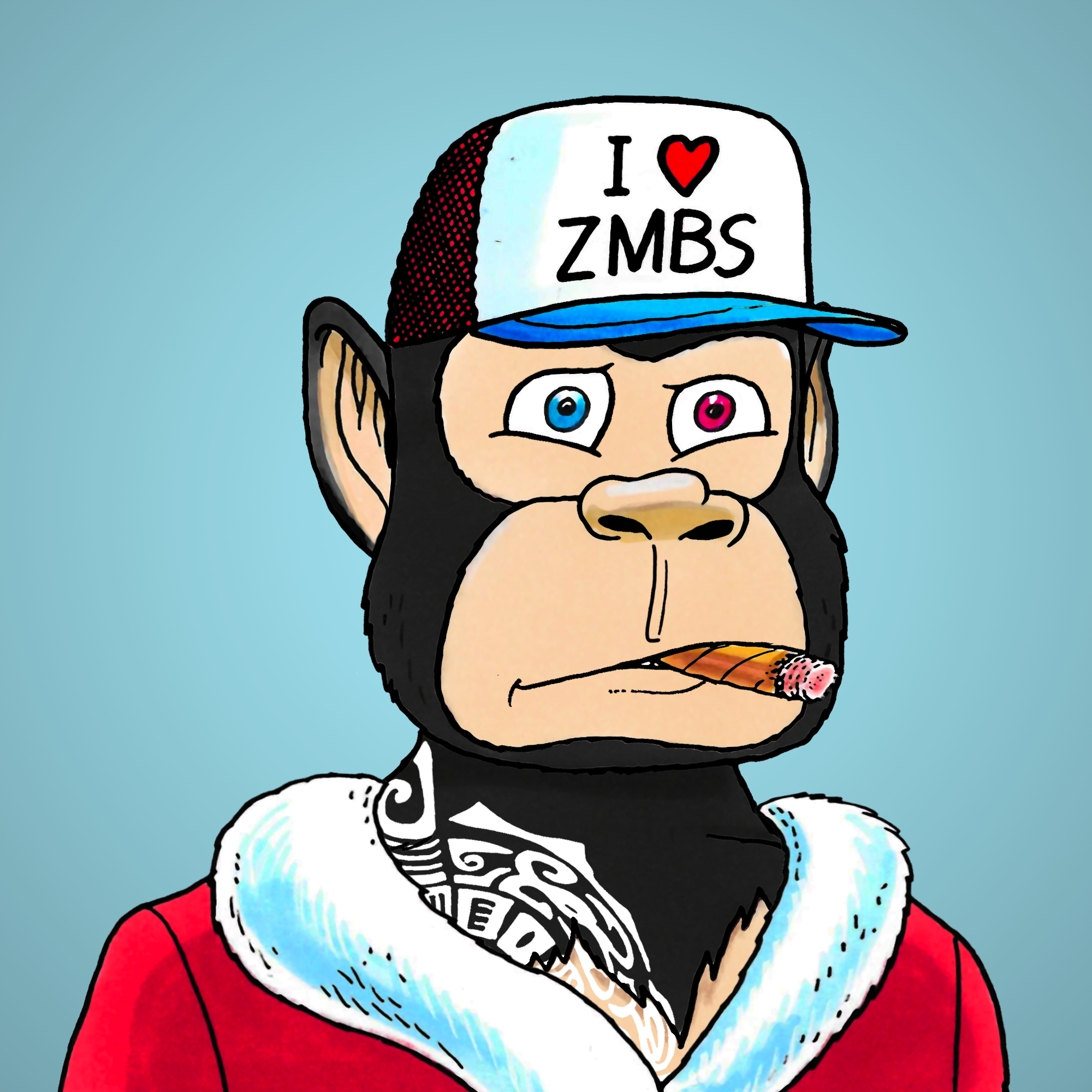 George Trosley - Jungle Freaks - Jungle Freak 782 - NFT # 782