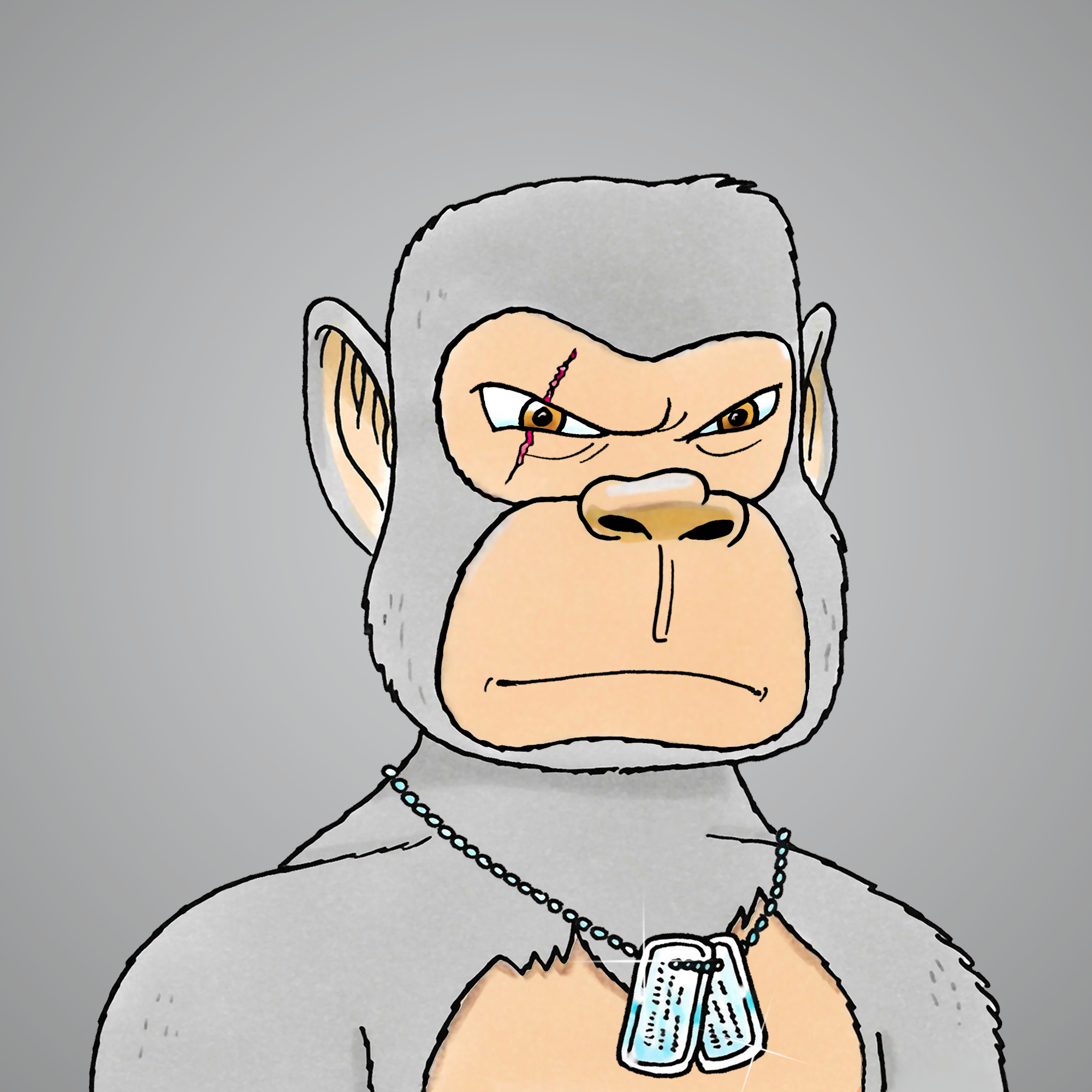 George Trosley - Jungle Freaks - Jungle Freak 7820 - NFT # 7820