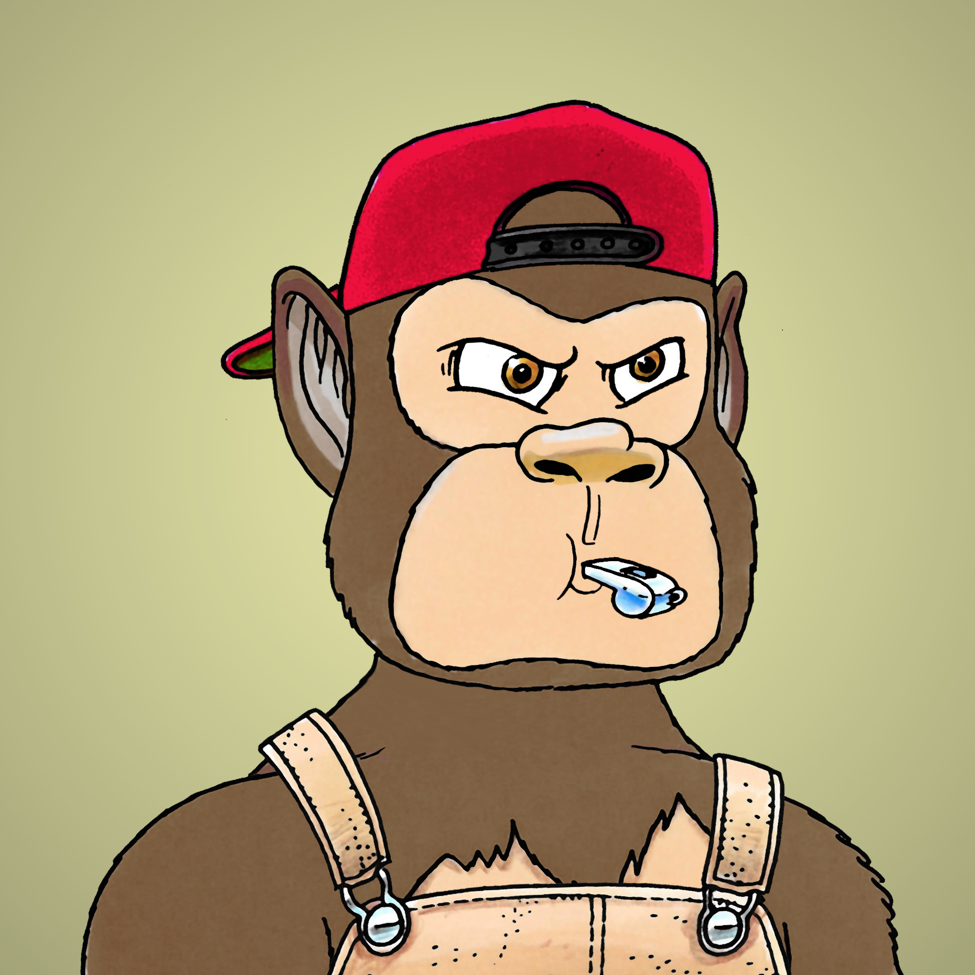 George Trosley - Jungle Freaks - Jungle Freak 7827 - NFT # 7827