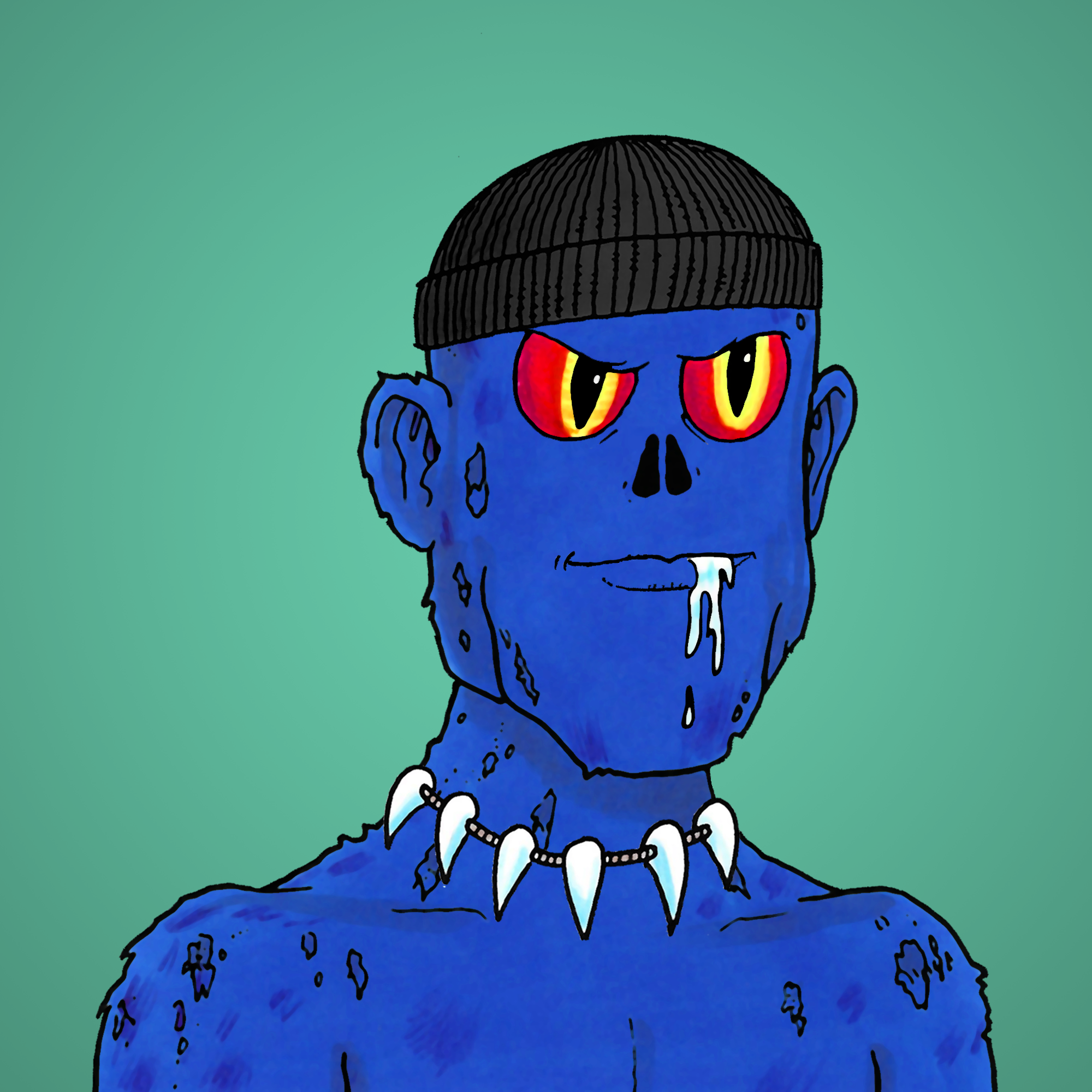 George Trosley - Jungle Freaks - Jungle Freak 784 - NFT # 784