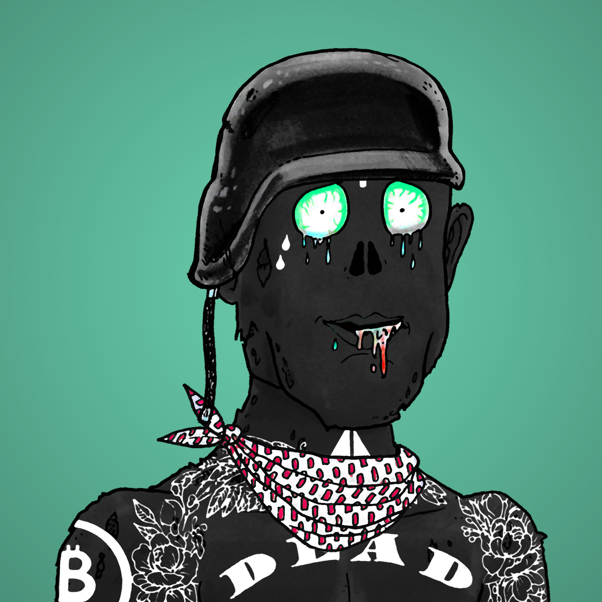 George Trosley - Jungle Freaks - Jungle Freak 7847 - NFT # 7847