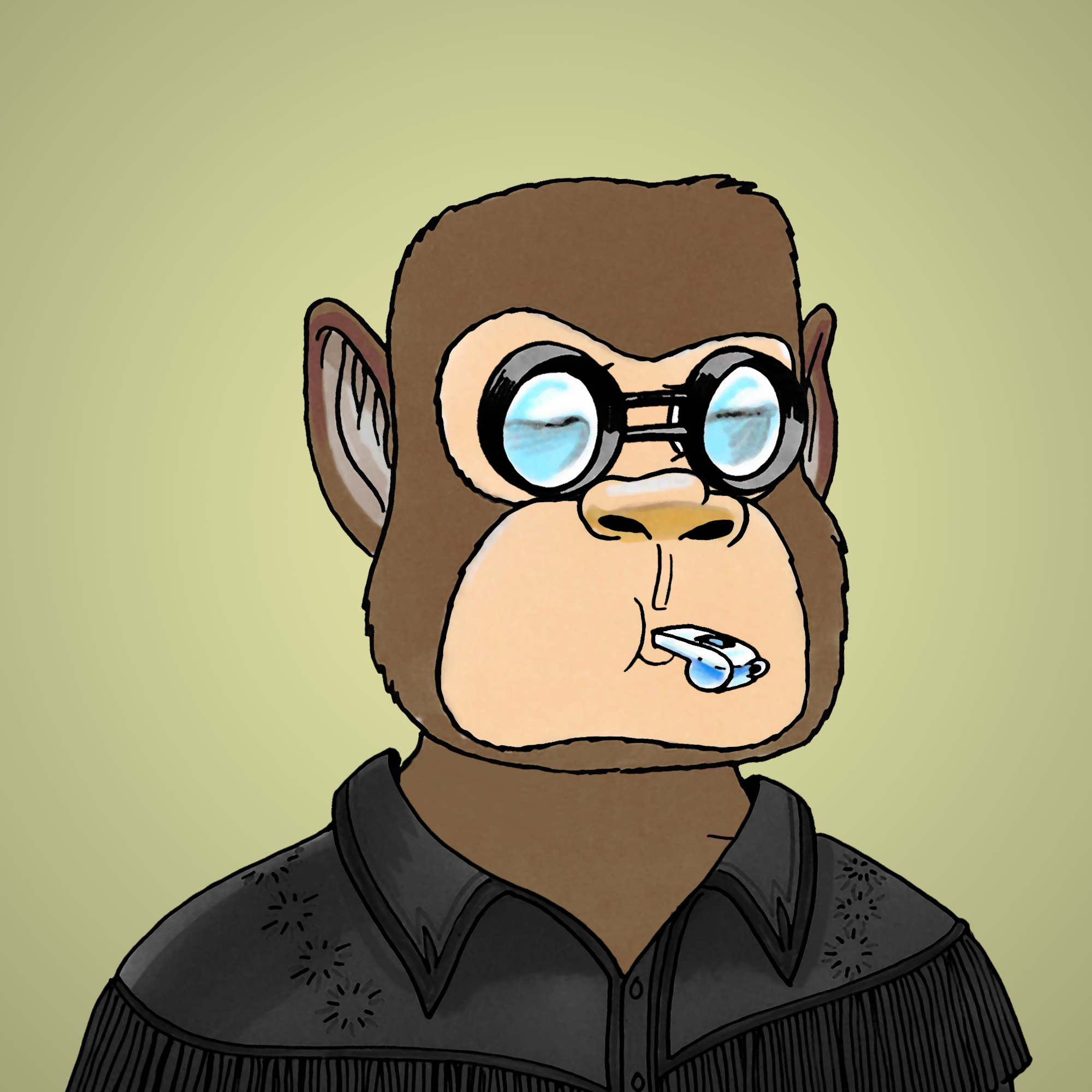 George Trosley - Jungle Freaks - Jungle Freak 7868 - NFT # 7868