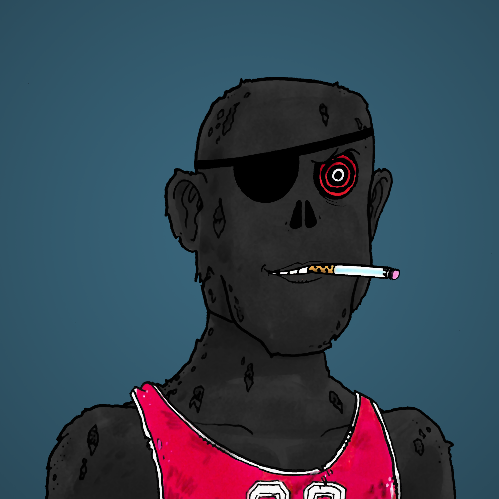 George Trosley - Jungle Freaks - Jungle Freak 788 - NFT # 788