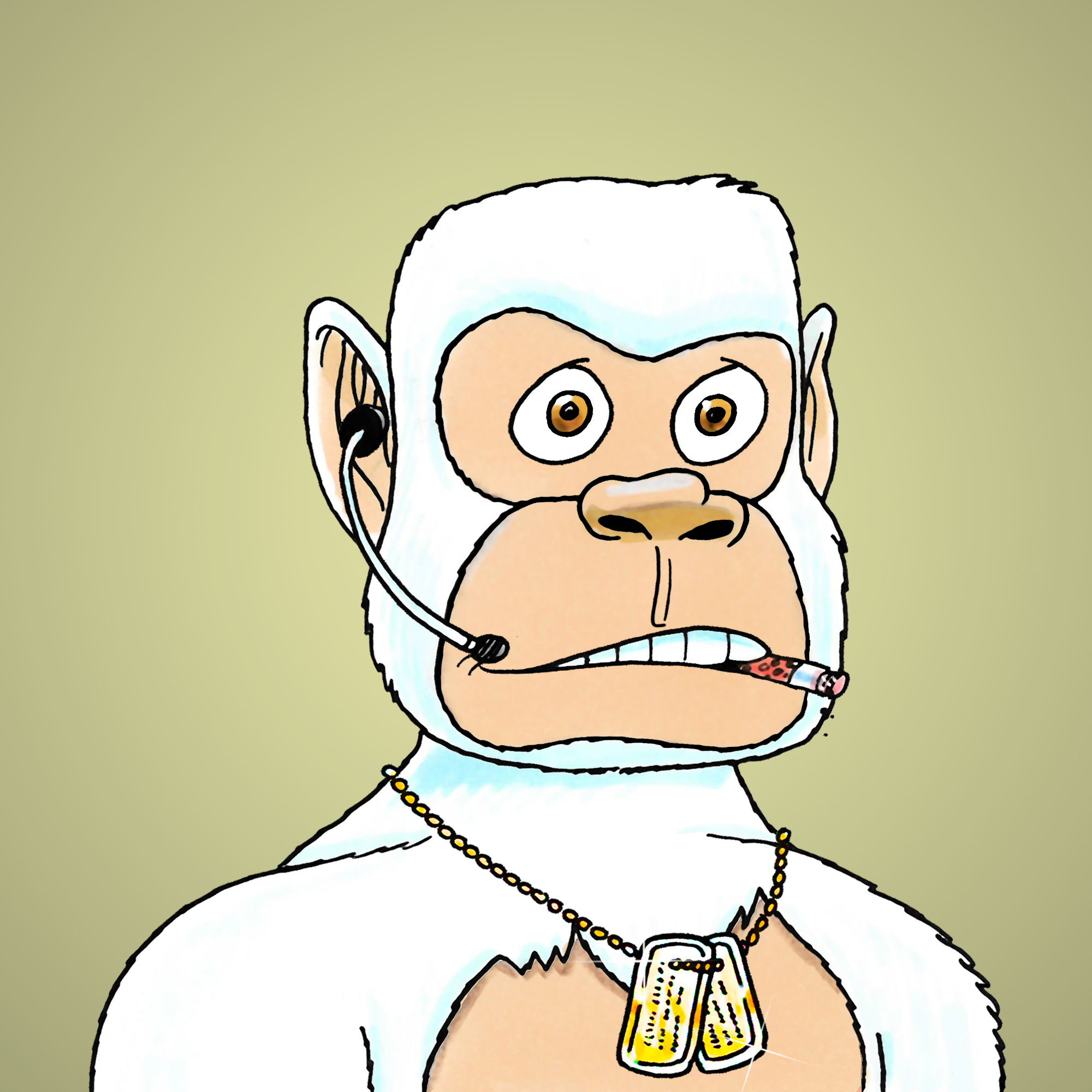 George Trosley - Jungle Freaks - Jungle Freak 789 - NFT # 789