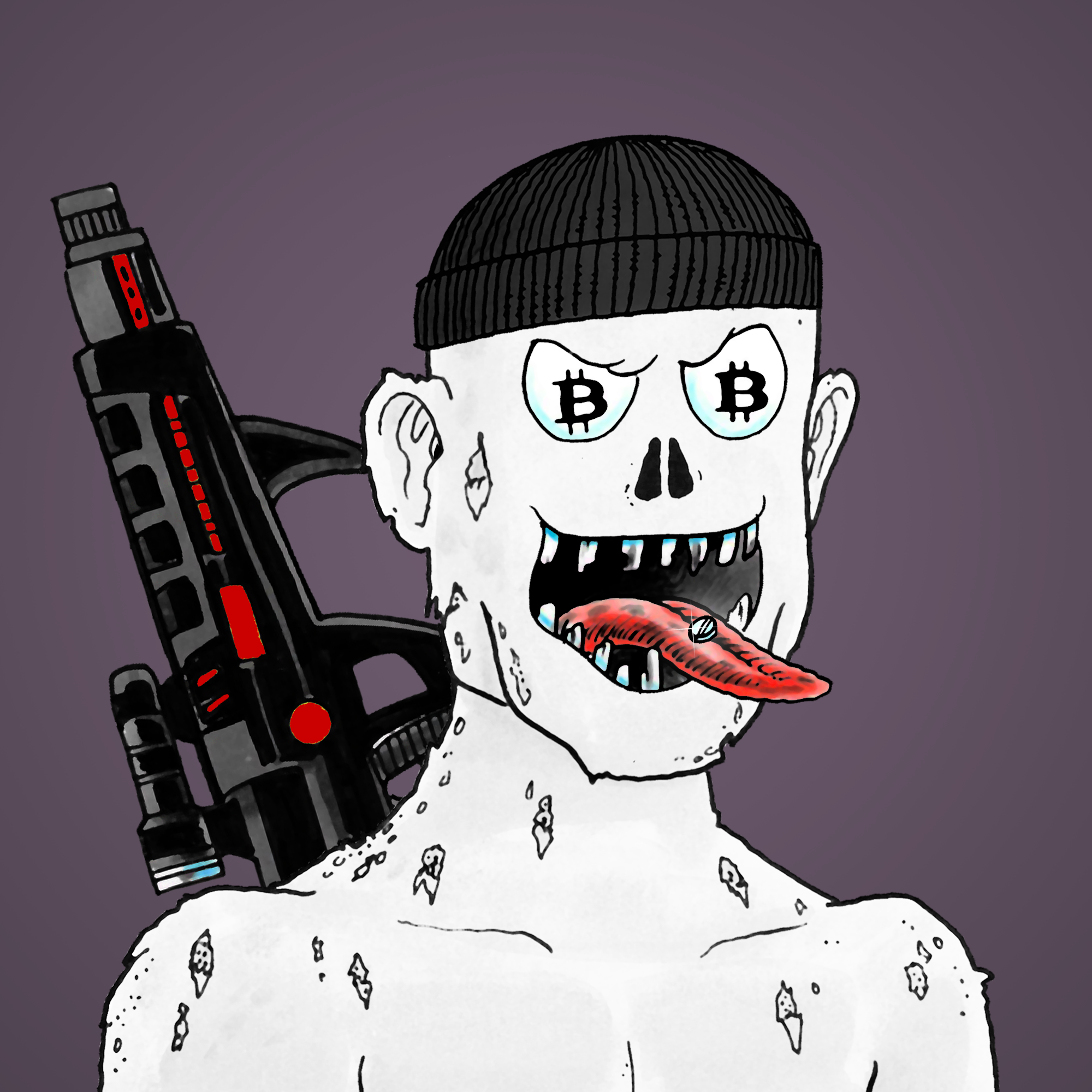 George Trosley - Jungle Freaks - Jungle Freak 7897 - NFT # 7897