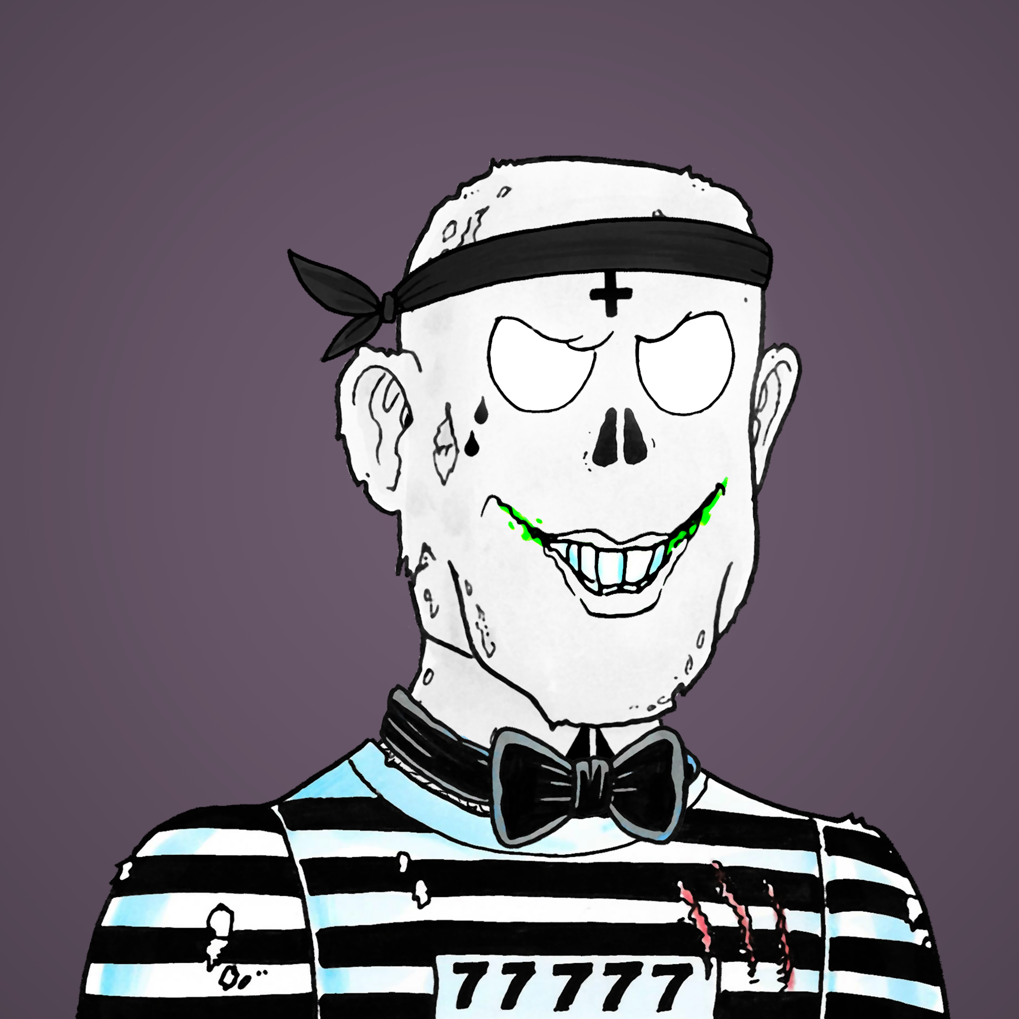 George Trosley - Jungle Freaks - Jungle Freak 7898 - NFT # 7898