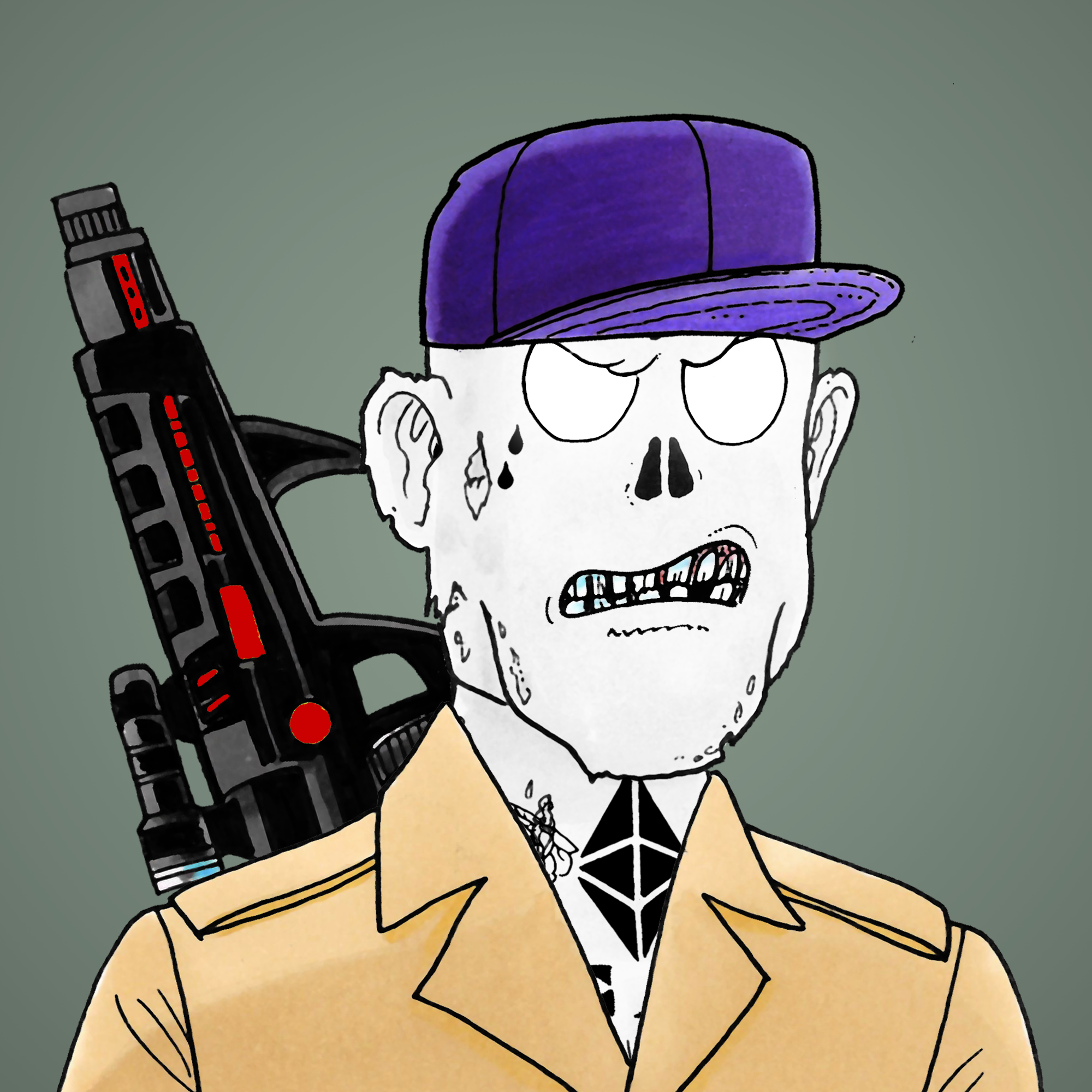 George Trosley - Jungle Freaks - Jungle Freak 79 - NFT # 79