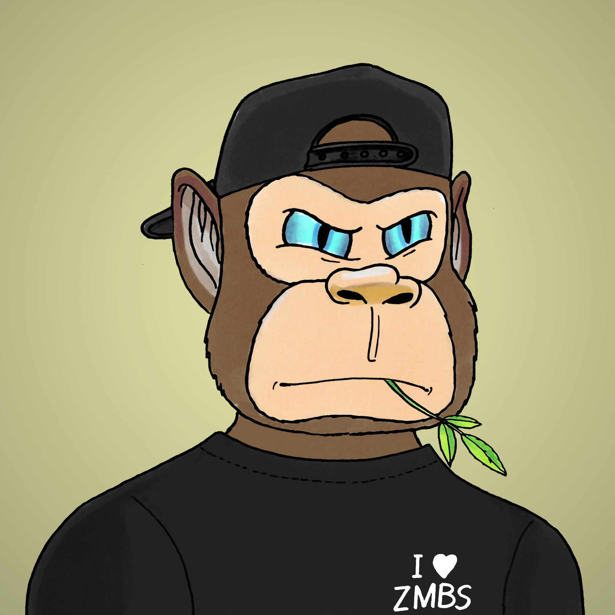 George Trosley - Jungle Freaks - Jungle Freak 7900 - NFT # 7900