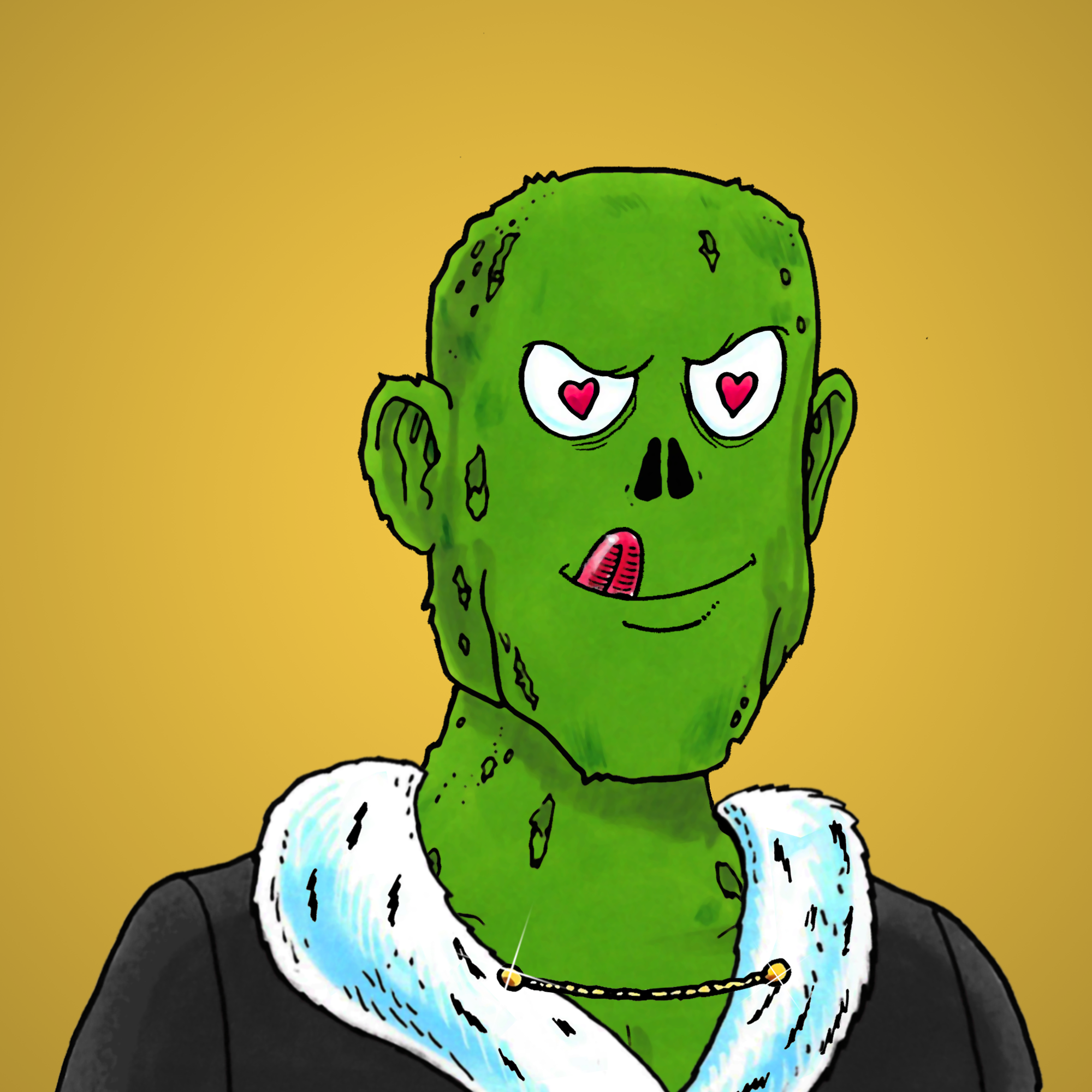 George Trosley - Jungle Freaks - Jungle Freak 7911 - NFT # 7911