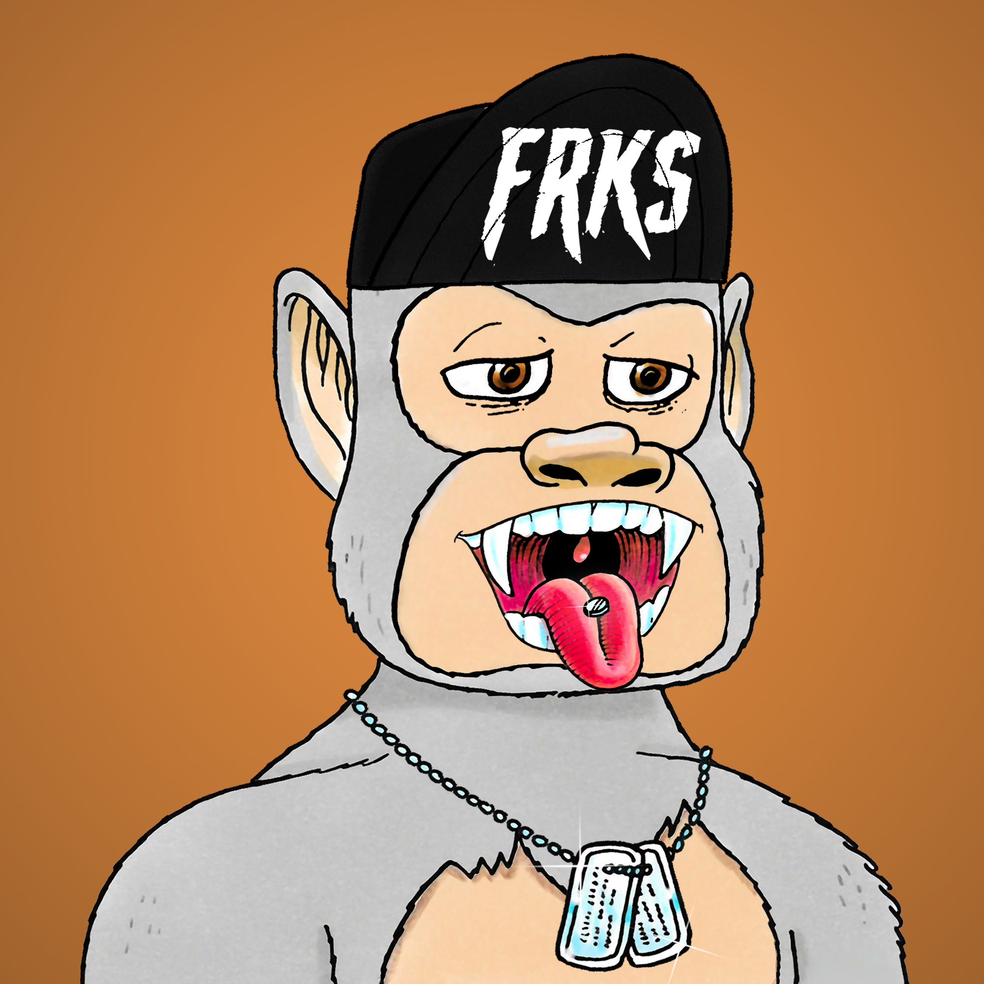 George Trosley - Jungle Freaks - Jungle Freak 7921 - NFT # 7921