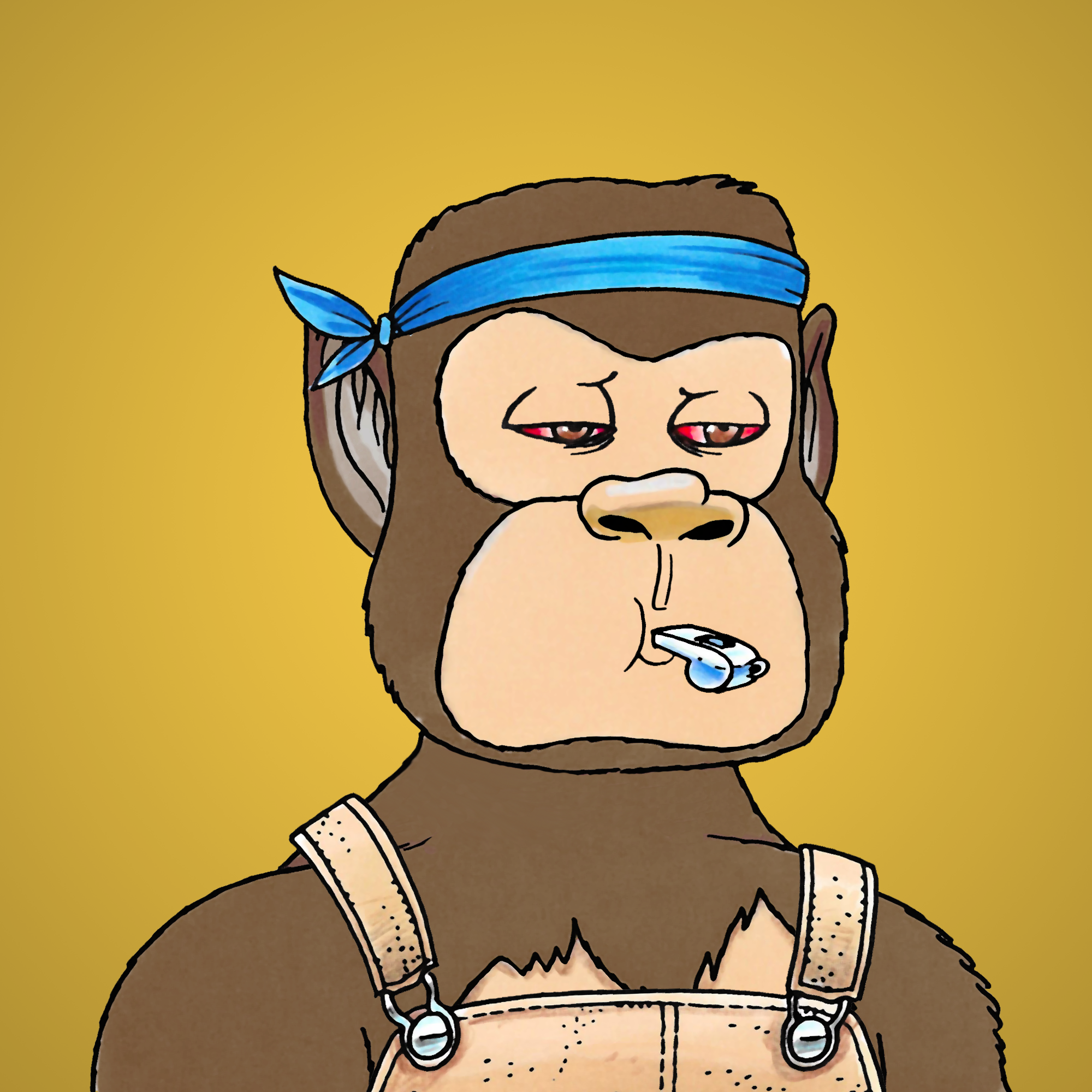 George Trosley - Jungle Freaks - Jungle Freak 7933 - NFT # 7933