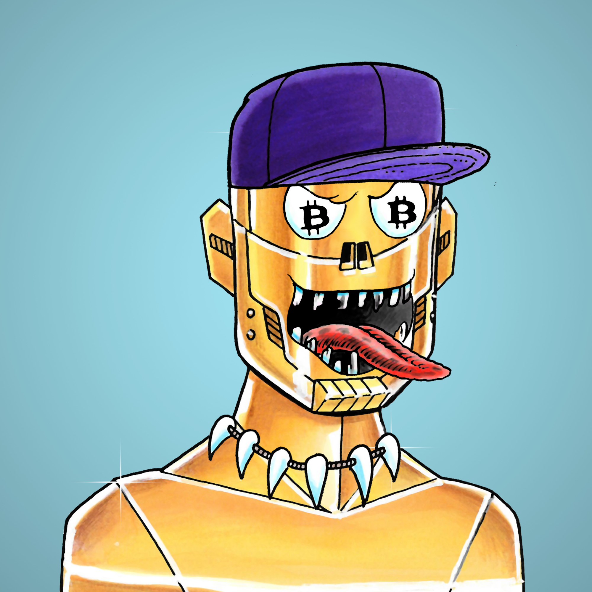 George Trosley - Jungle Freaks - Jungle Freak 7938 - NFT # 7938