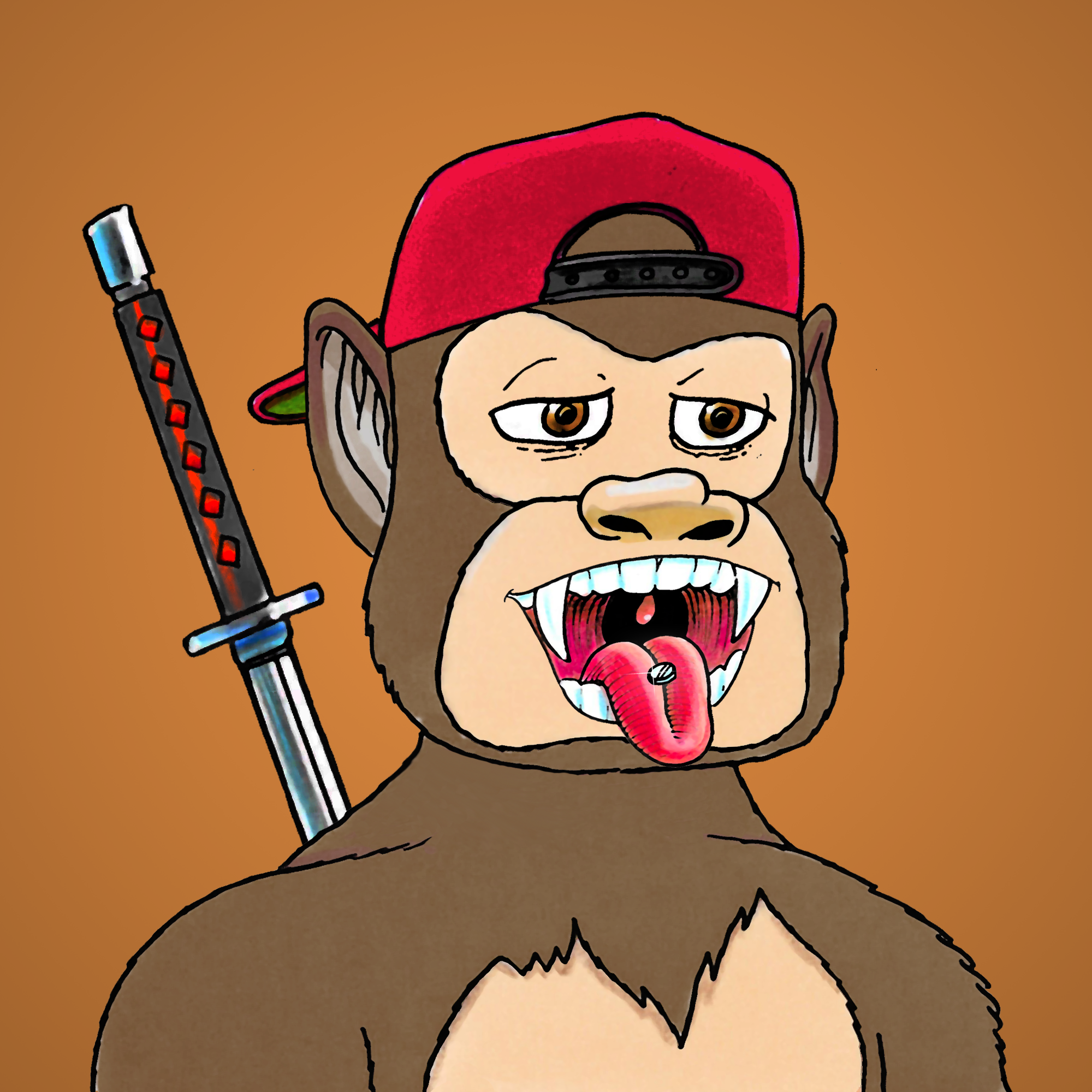 George Trosley - Jungle Freaks - Jungle Freak 7941 - NFT # 7941