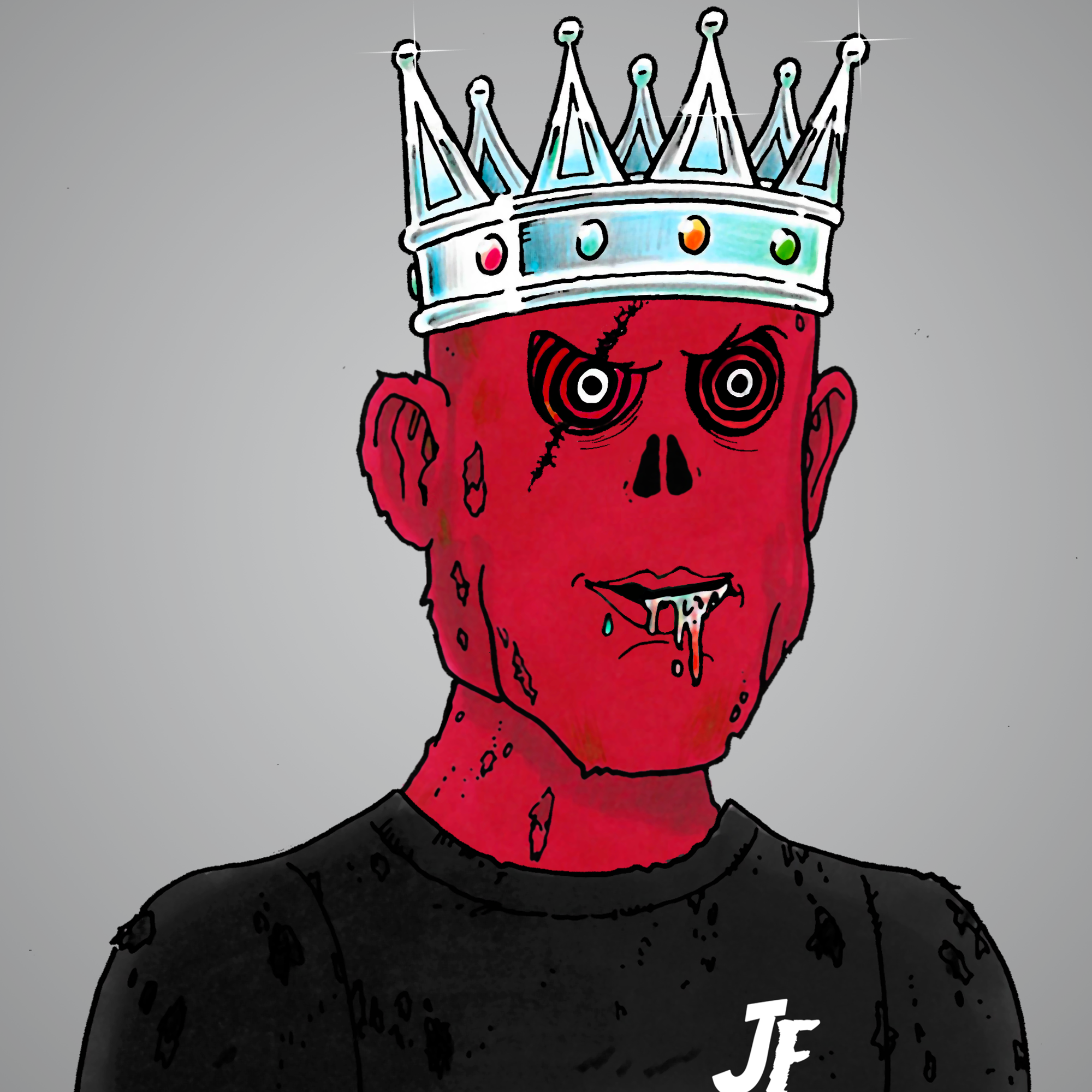 George Trosley - Jungle Freaks - Jungle Freak 7942 - NFT # 7942