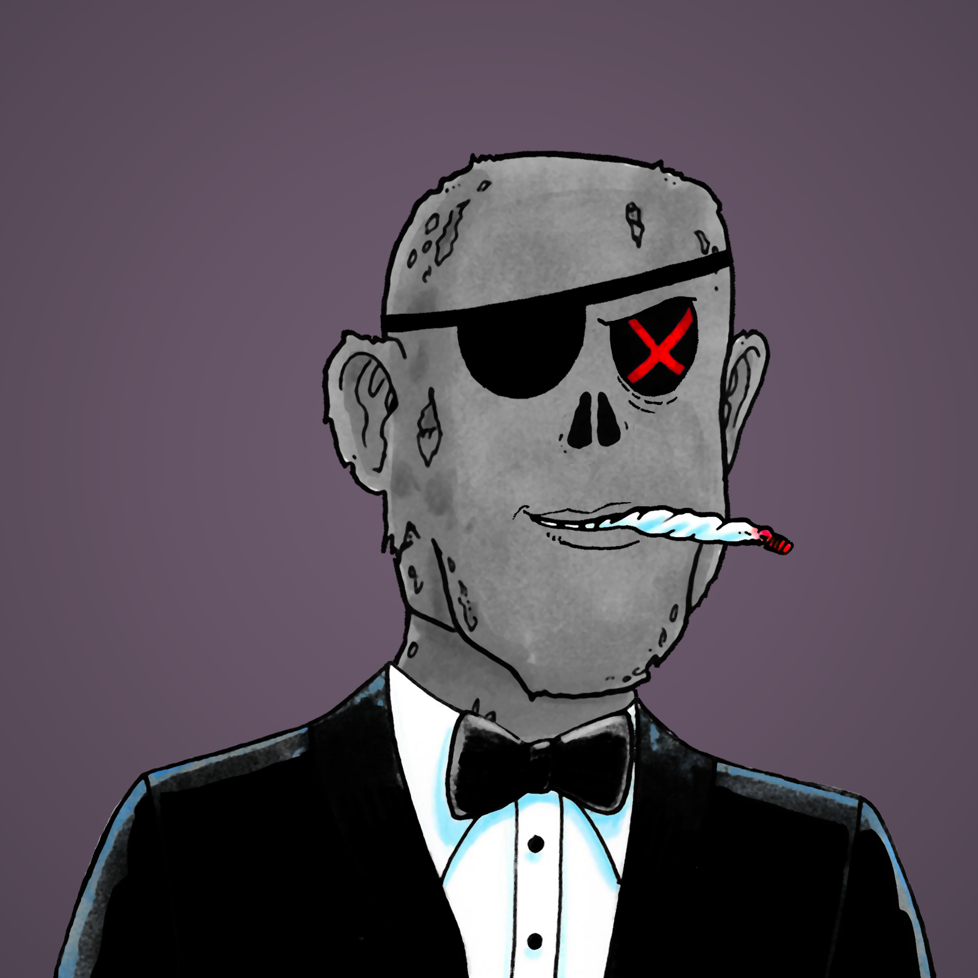 George Trosley - Jungle Freaks - Jungle Freak 7948 - NFT # 7948