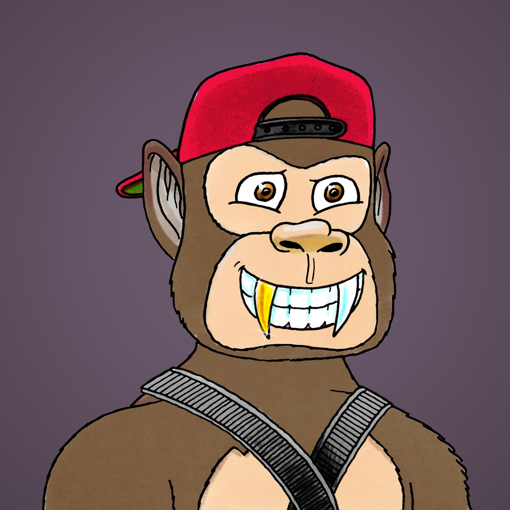 George Trosley - Jungle Freaks - Jungle Freak 7960 - NFT # 7960