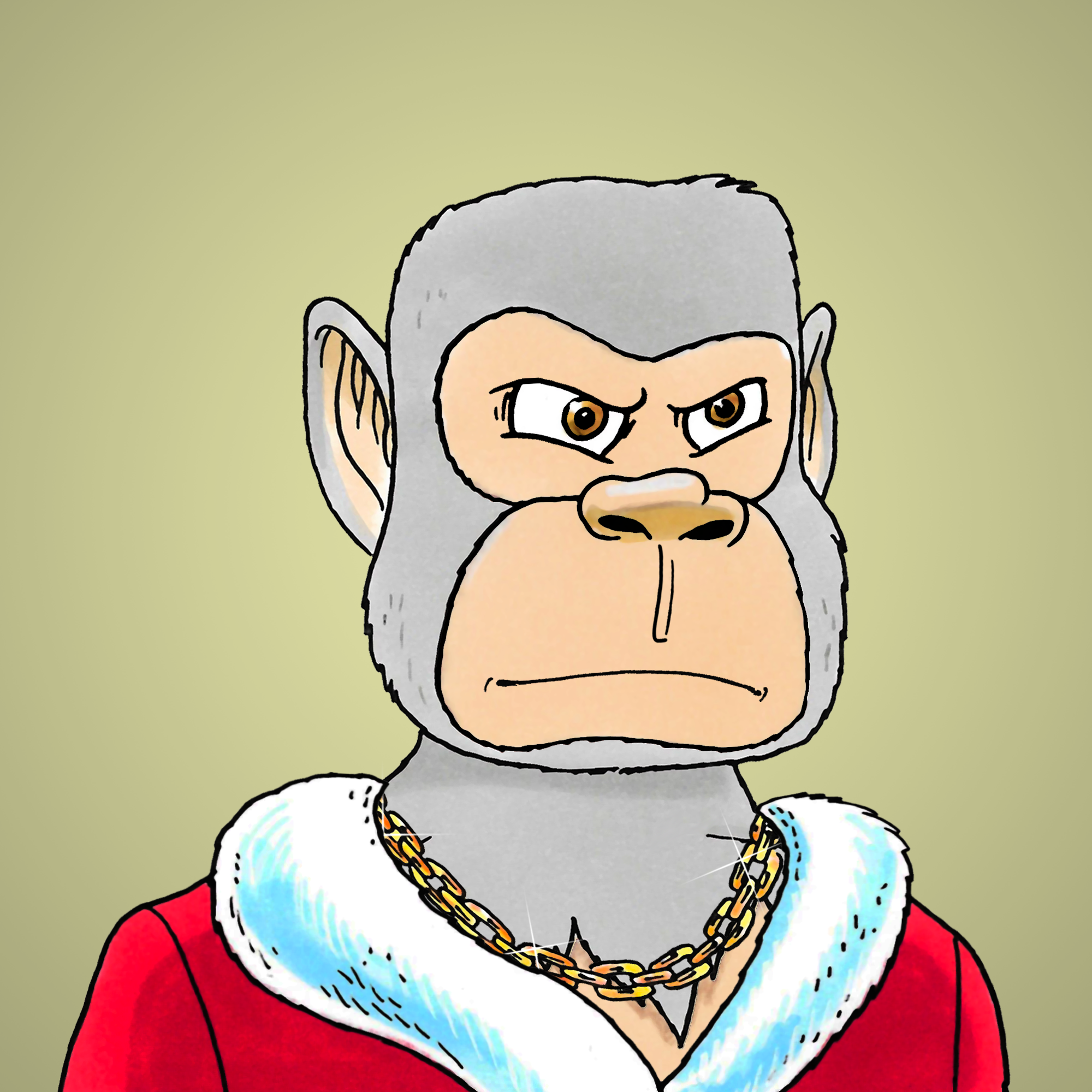 George Trosley - Jungle Freaks - Jungle Freak 7967 - NFT # 7967