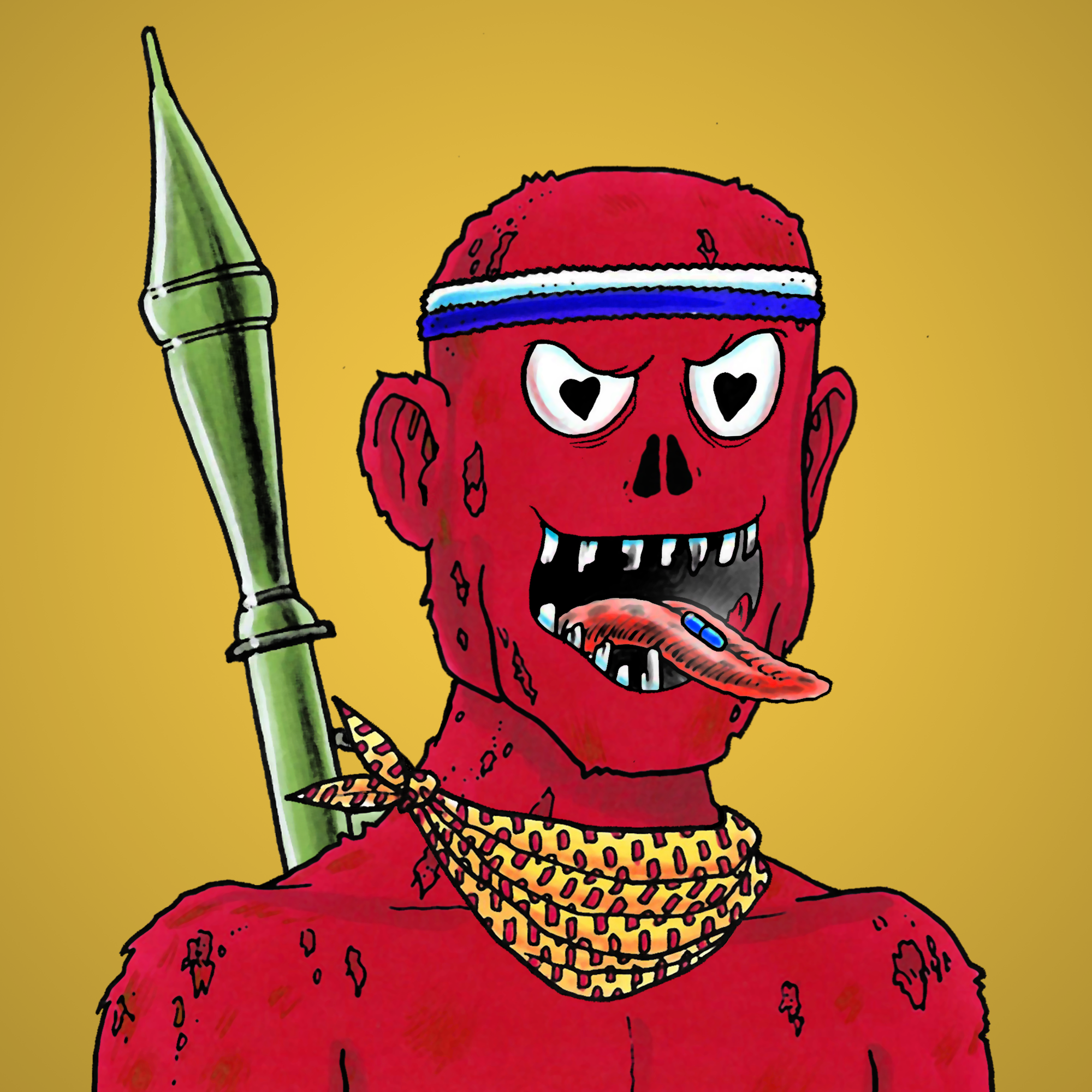 George Trosley - Jungle Freaks - Jungle Freak 797 - NFT # 797