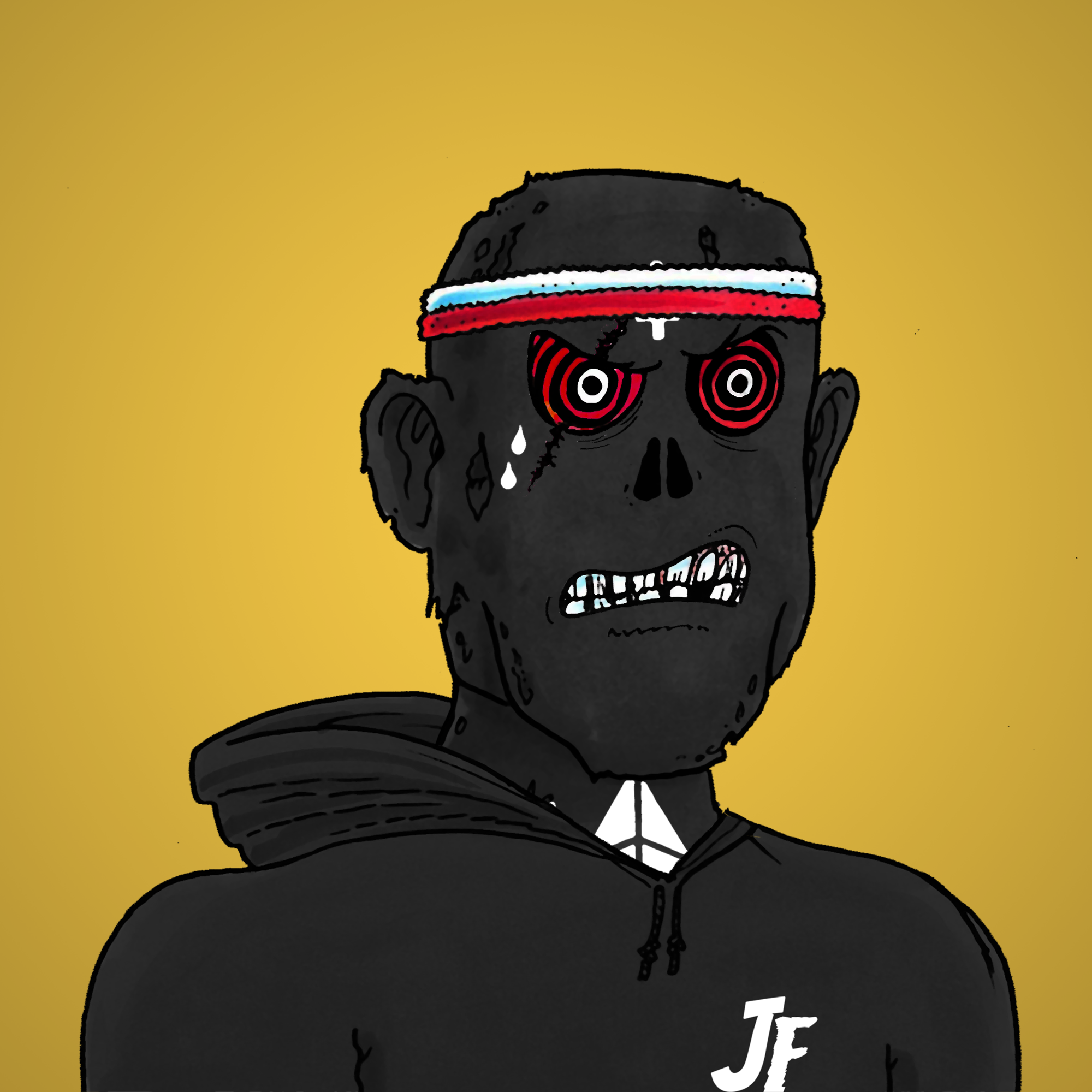 George Trosley - Jungle Freaks - Jungle Freak 7970 - NFT # 7970