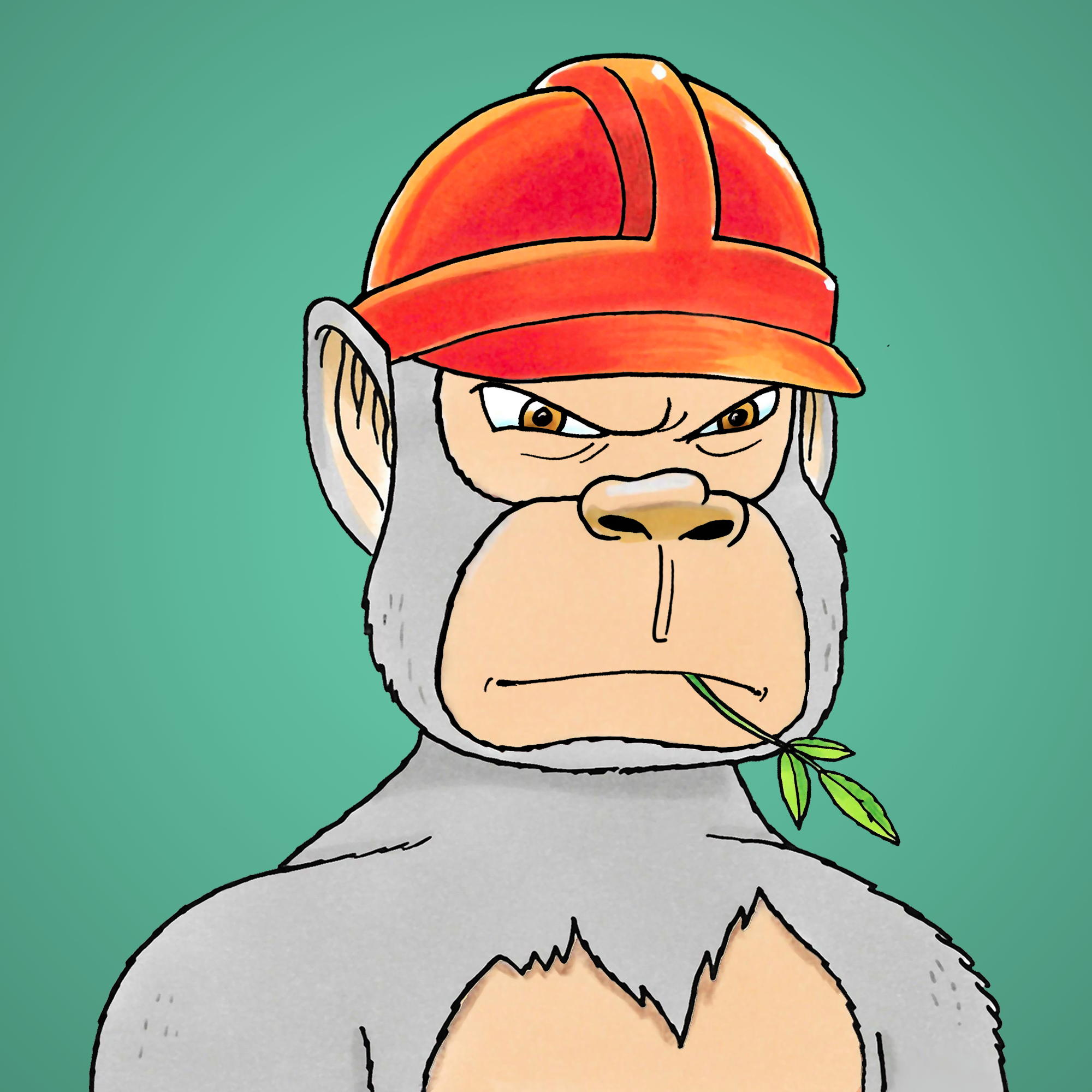 George Trosley - Jungle Freaks - Jungle Freak 7982 - NFT # 7982