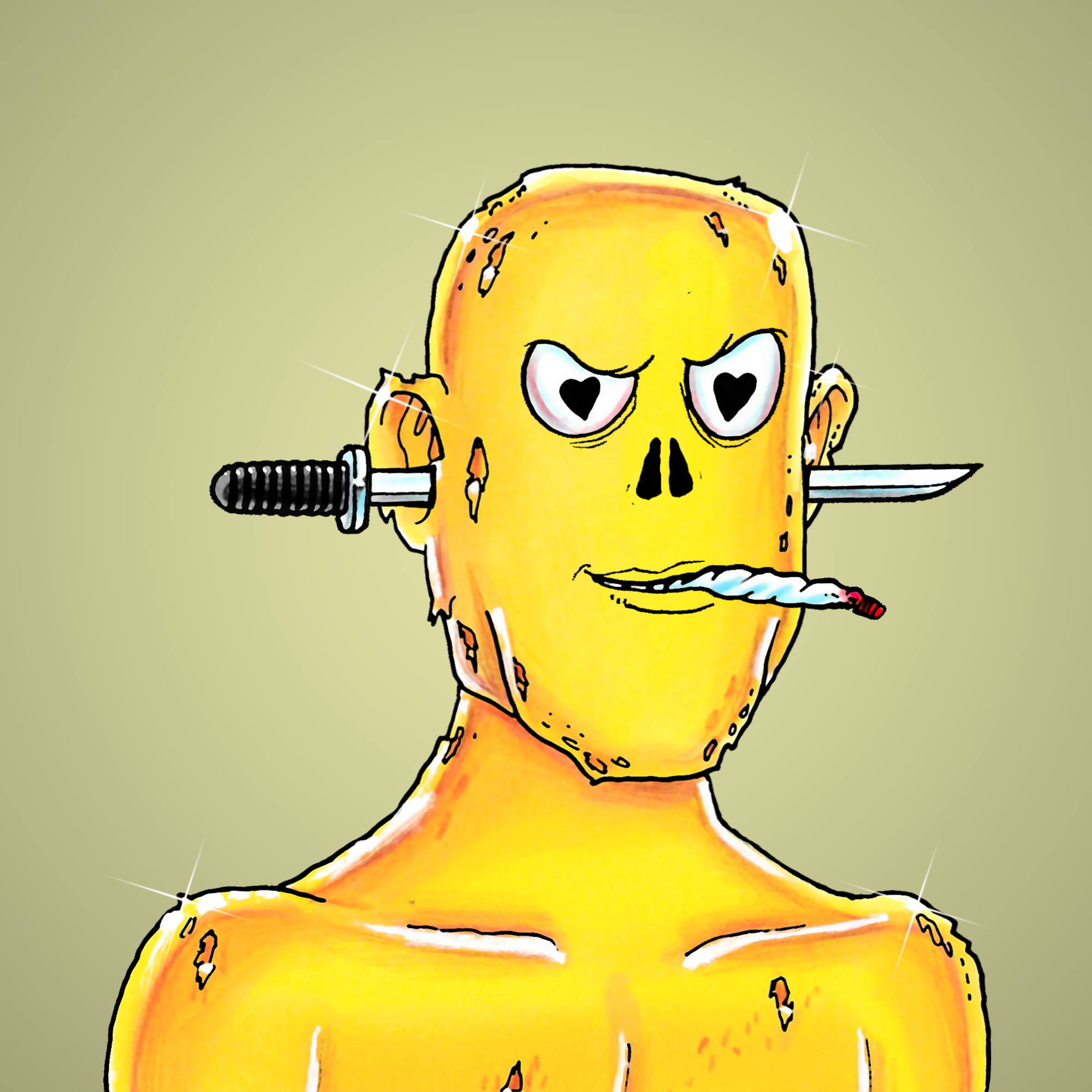 George Trosley - Jungle Freaks - Jungle Freak 799 - NFT # 799