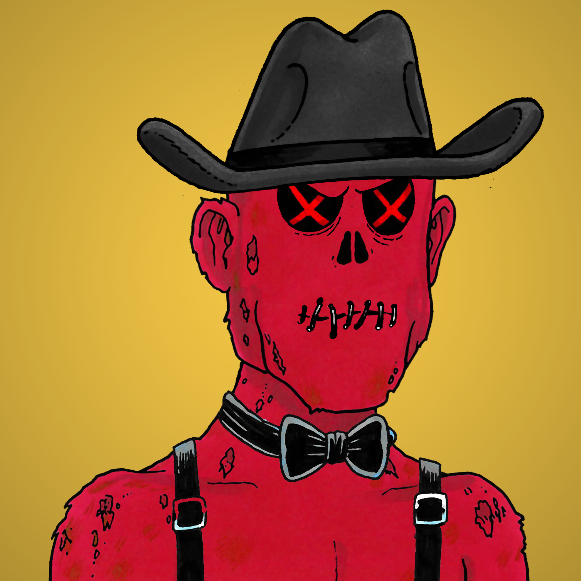 George Trosley - Jungle Freaks - Jungle Freak 7992 - NFT # 7992