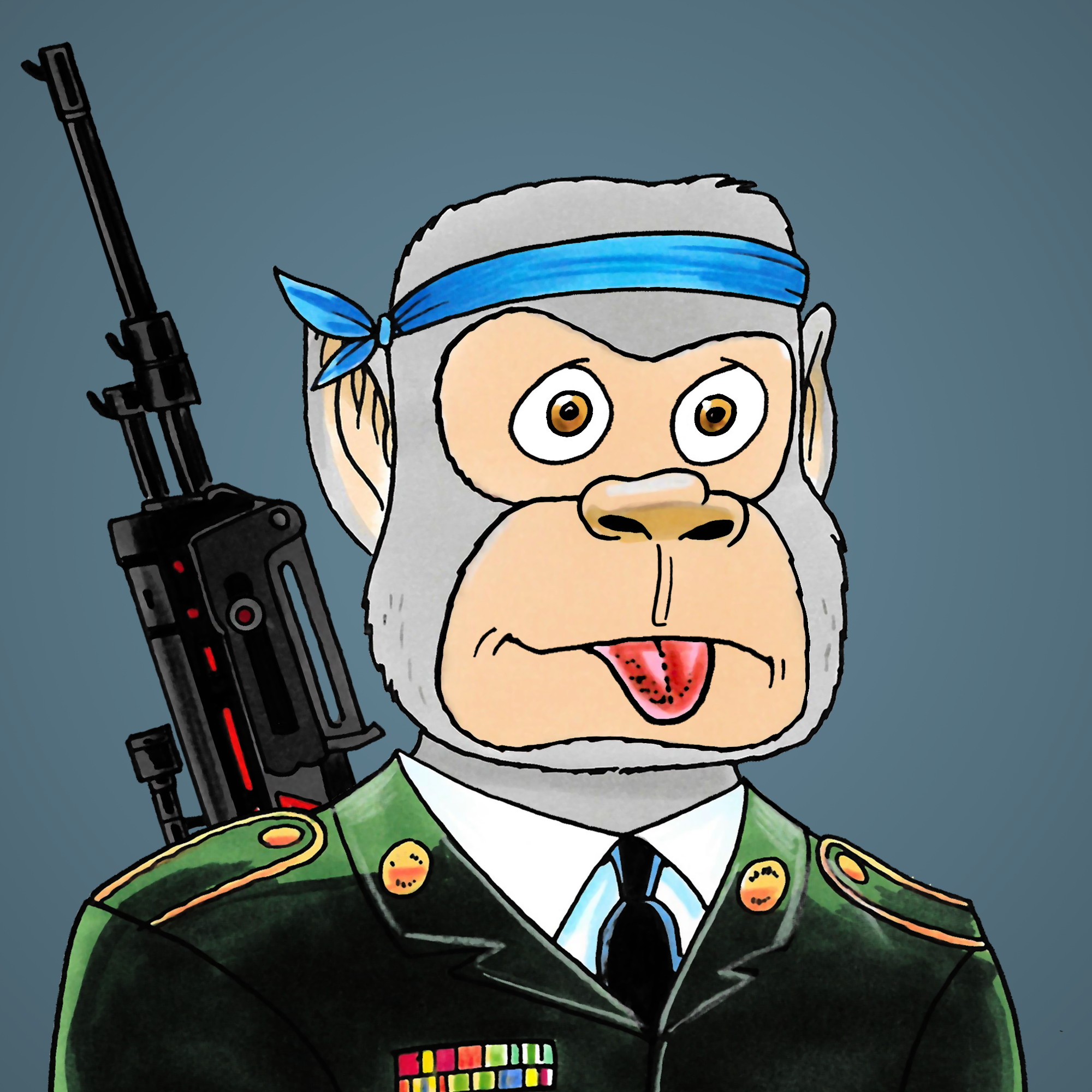 George Trosley - Jungle Freaks - Jungle Freak 7998 - NFT # 7998