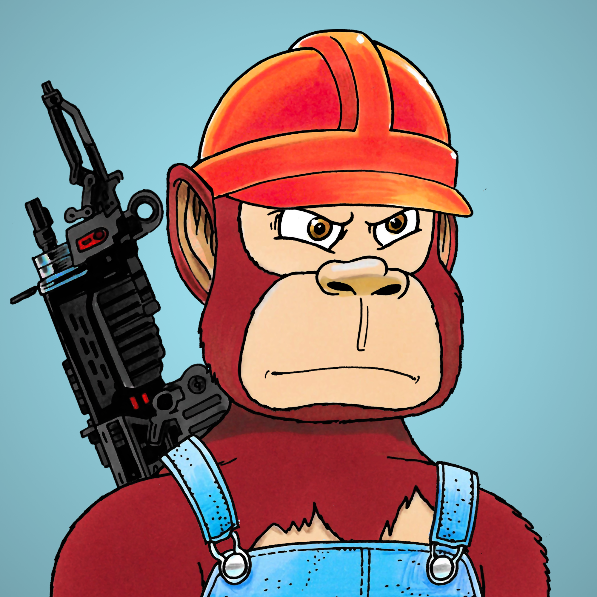 George Trosley - Jungle Freaks - Jungle Freak 800 - NFT # 800