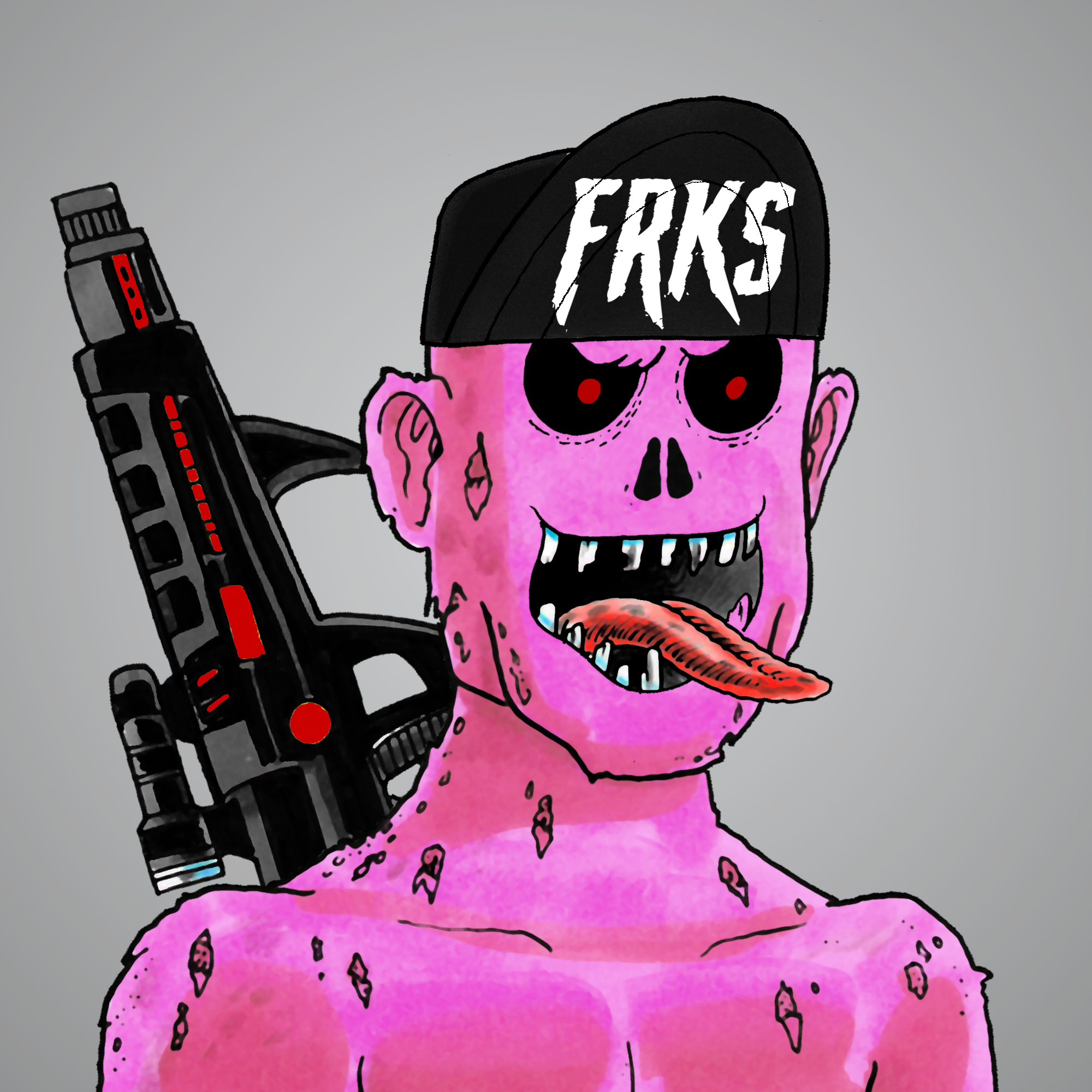 George Trosley - Jungle Freaks - Jungle Freak 8006 - NFT # 8006