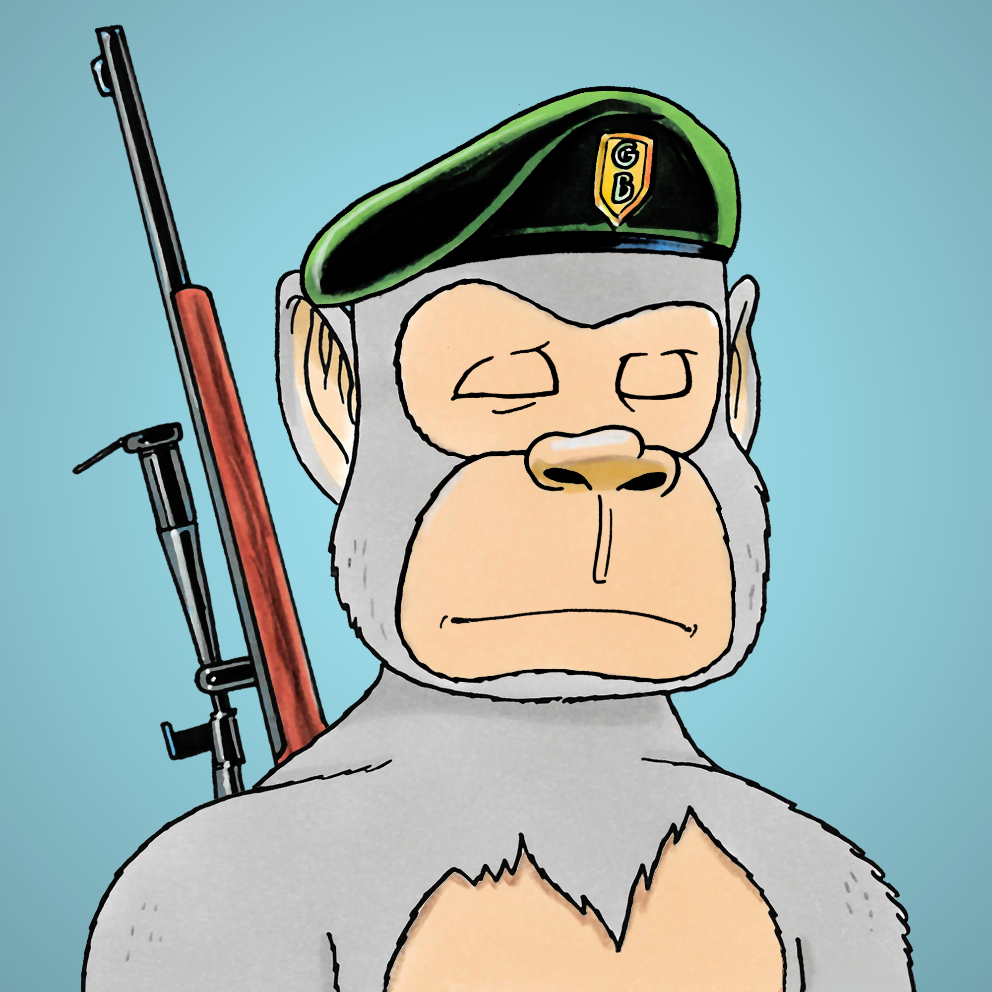 George Trosley - Jungle Freaks - Jungle Freak 8011 - NFT # 8011