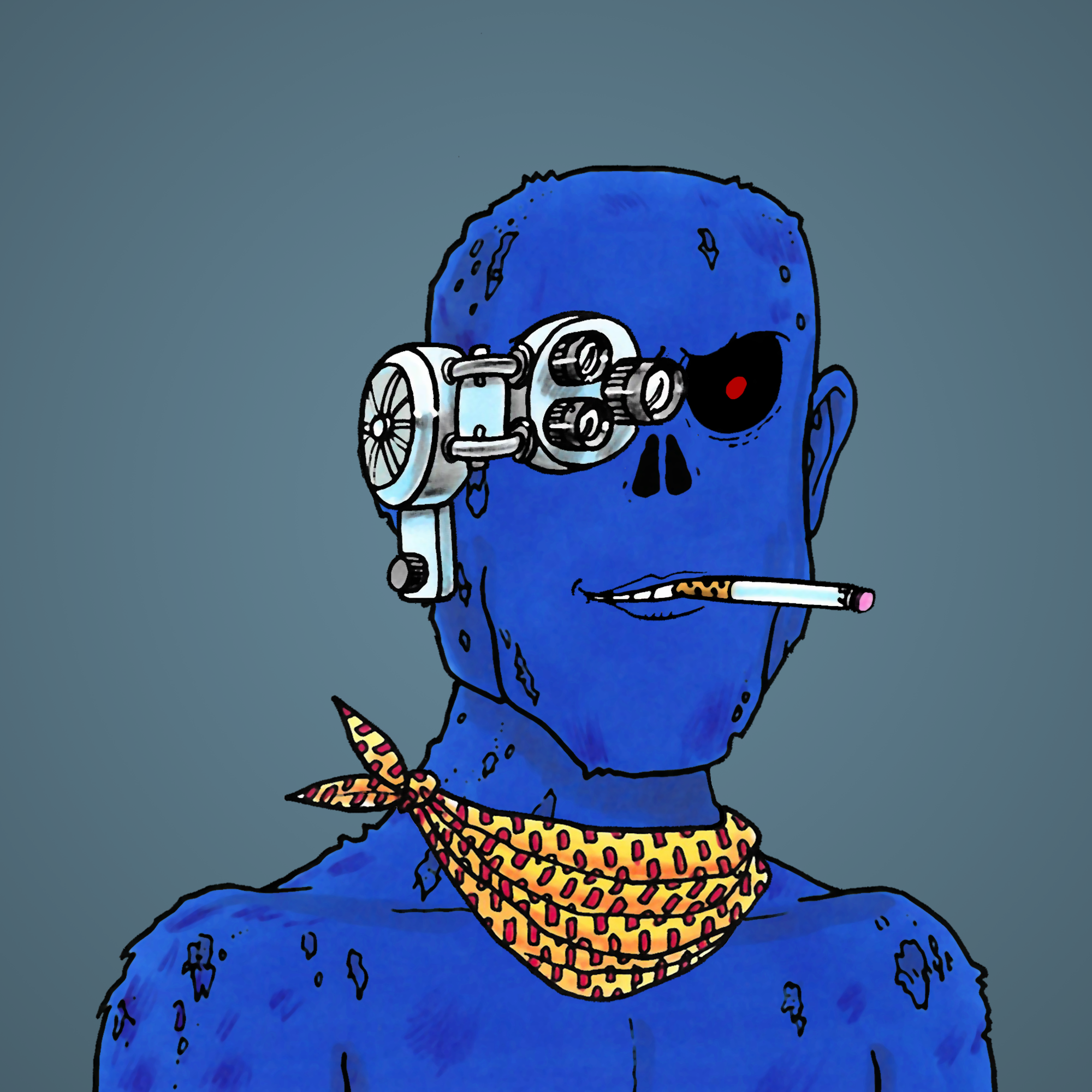 George Trosley - Jungle Freaks - Jungle Freak 803 - NFT # 803