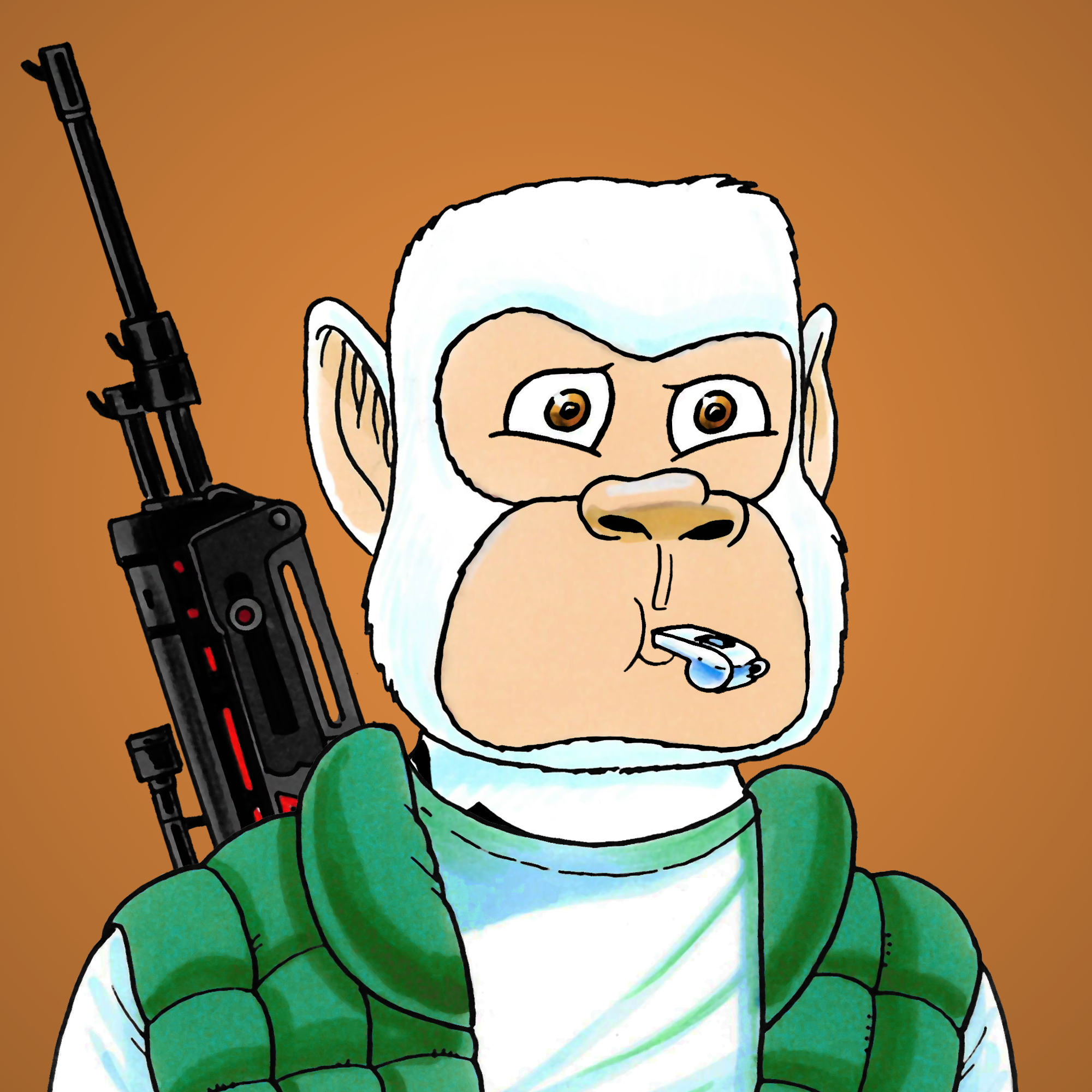 George Trosley - Jungle Freaks - Jungle Freak 804 - NFT # 804